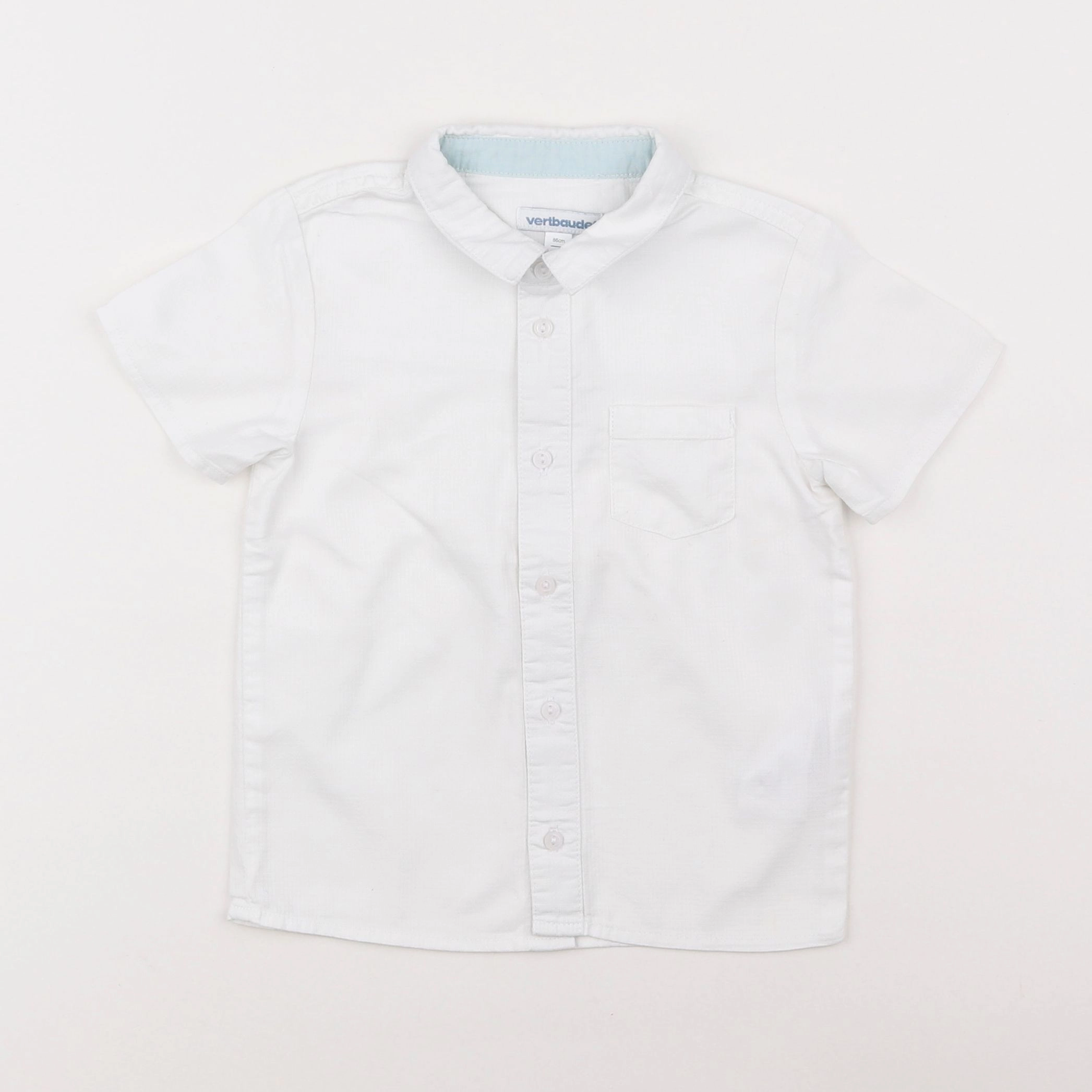 Vertbaudet - chemise blanc - 2 ans