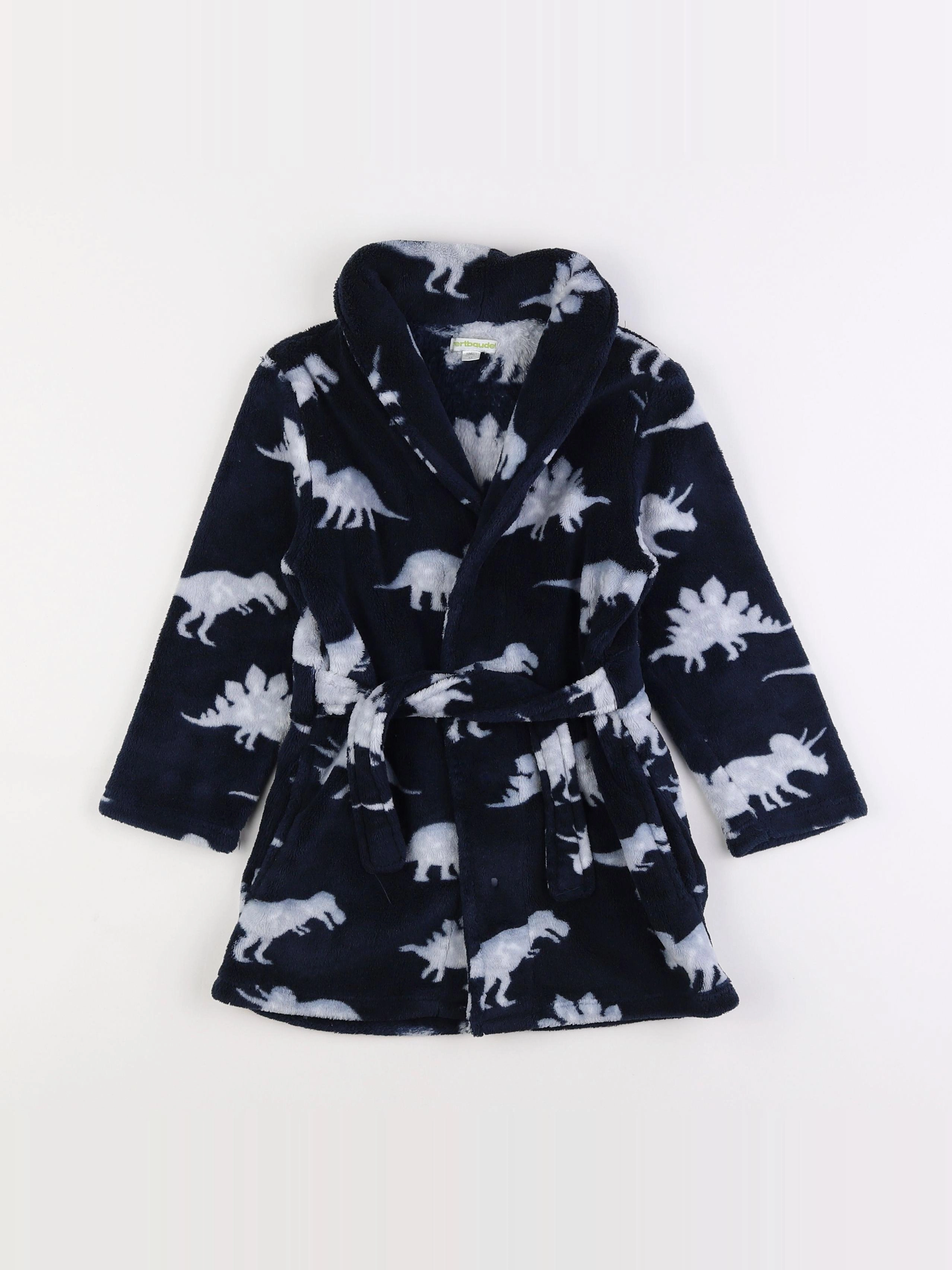 Vertbaudet - robe de chambre bleu - 4 ans