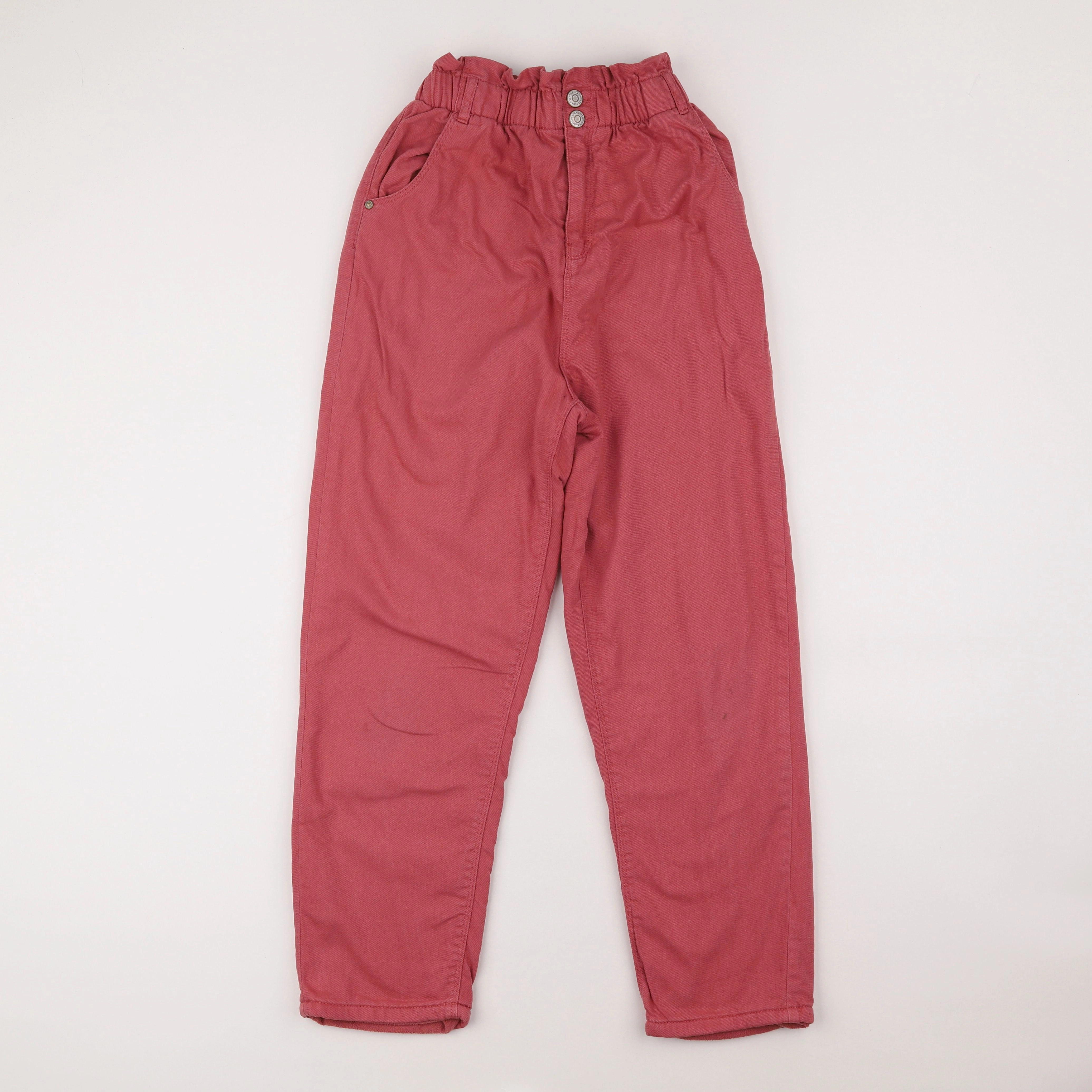 Vertbaudet - pantalon doublé rose - 14 ans