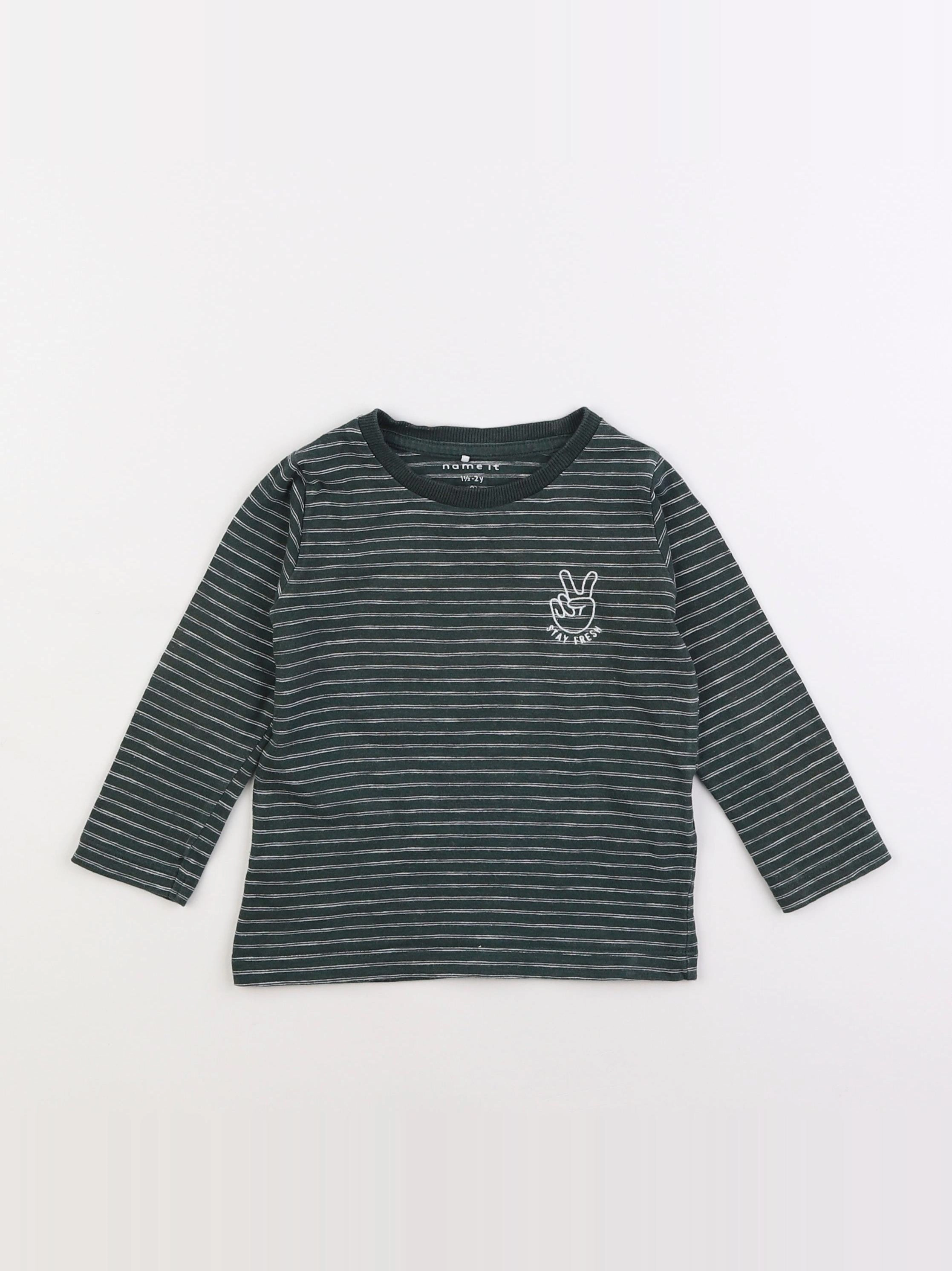 Name it - tee-shirt vert - 18 mois à 2 ans
