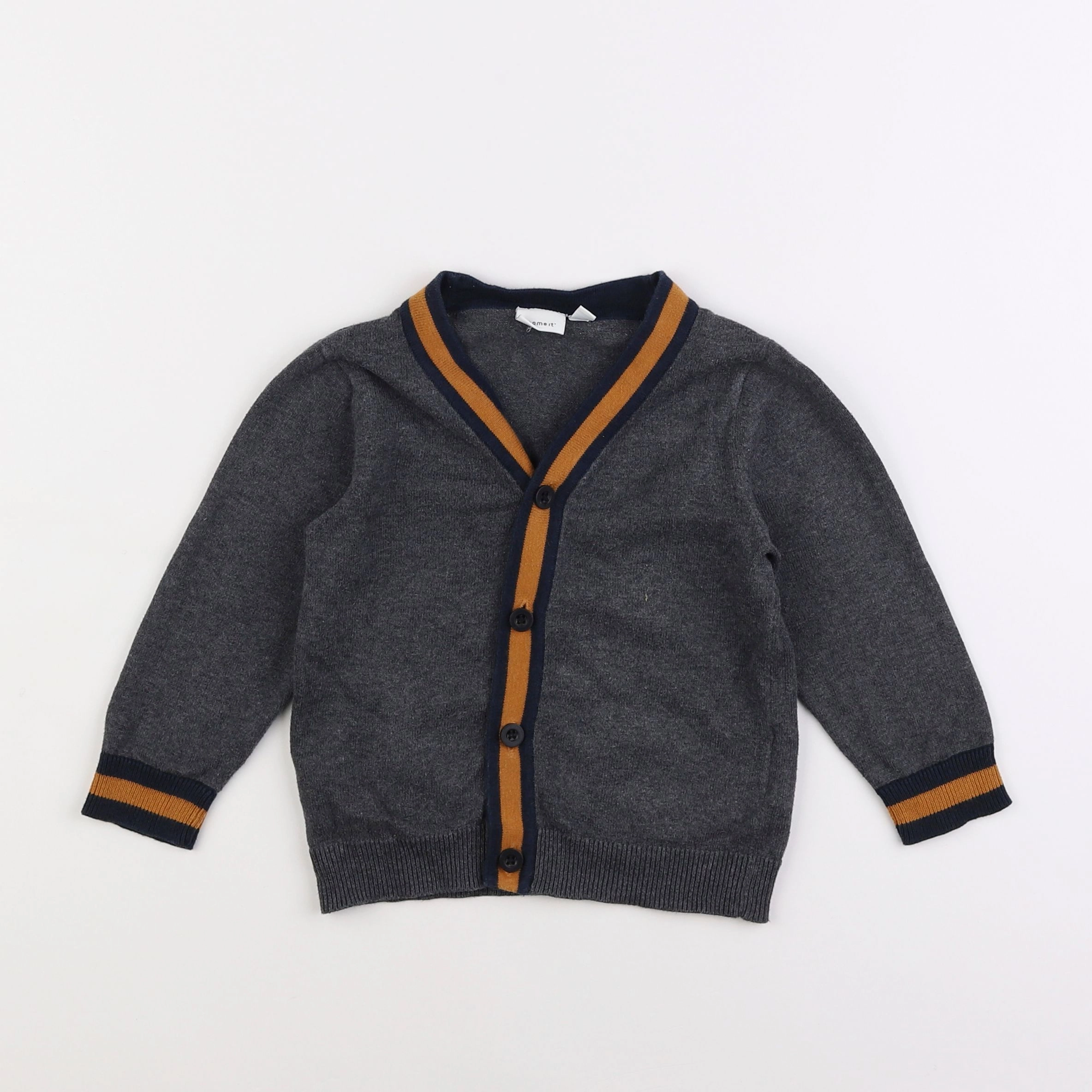 Name it - gilet gris - 18 mois à 2 ans