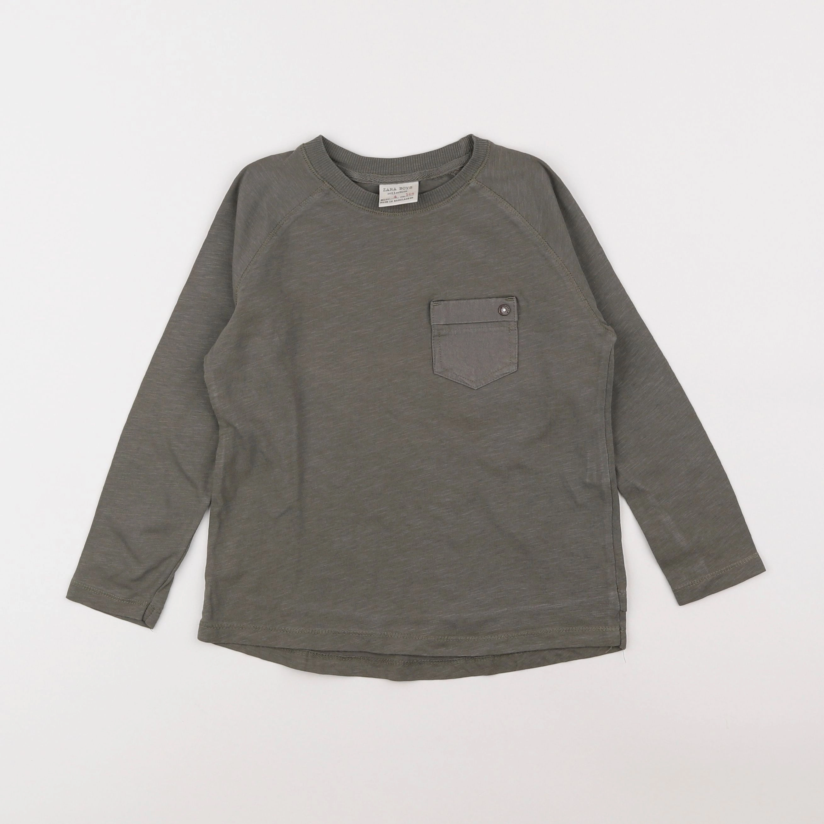 Zara - tee-shirt vert - 4 ans