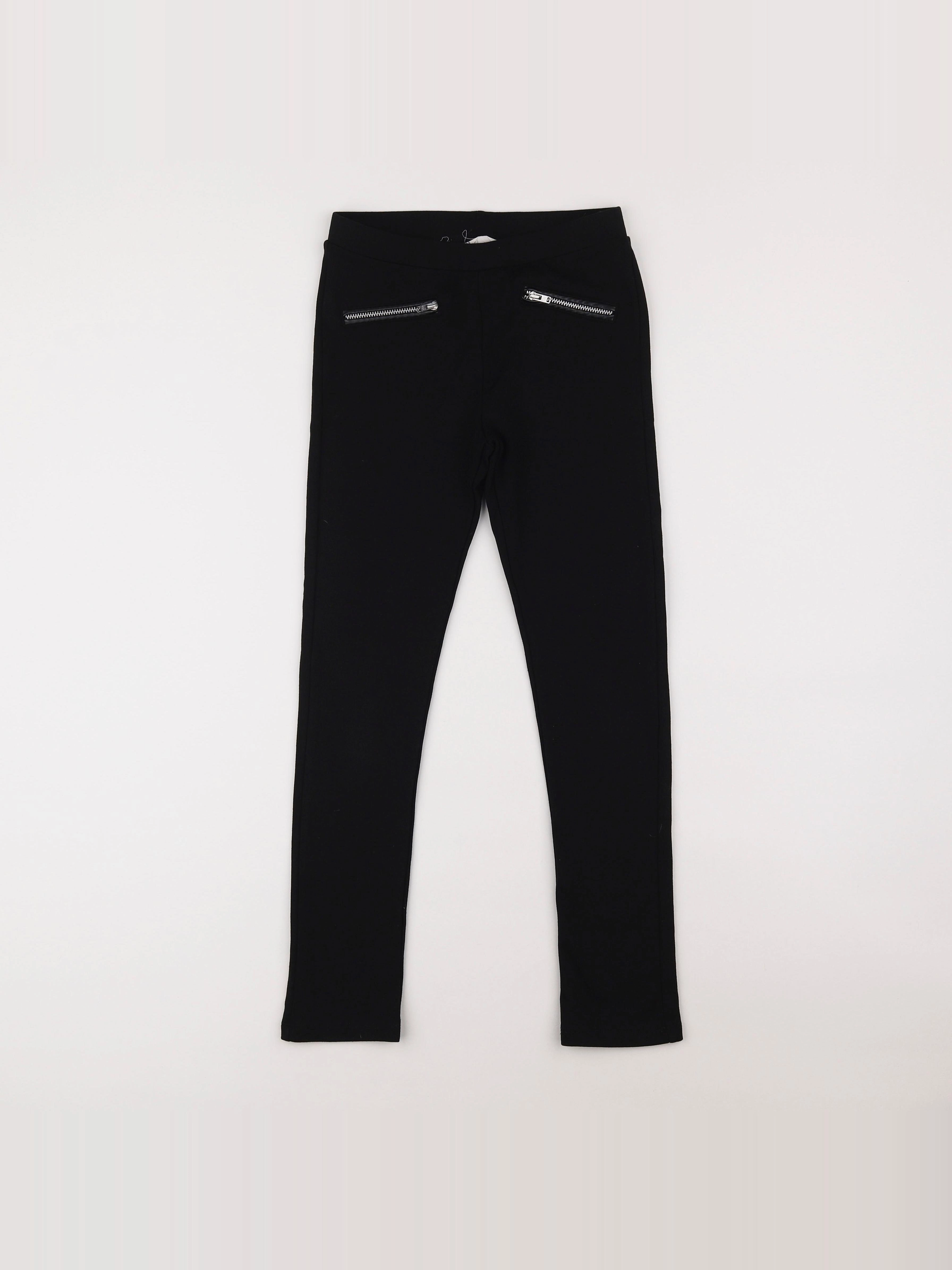 H&M - pantalon noir - 10/11 ans