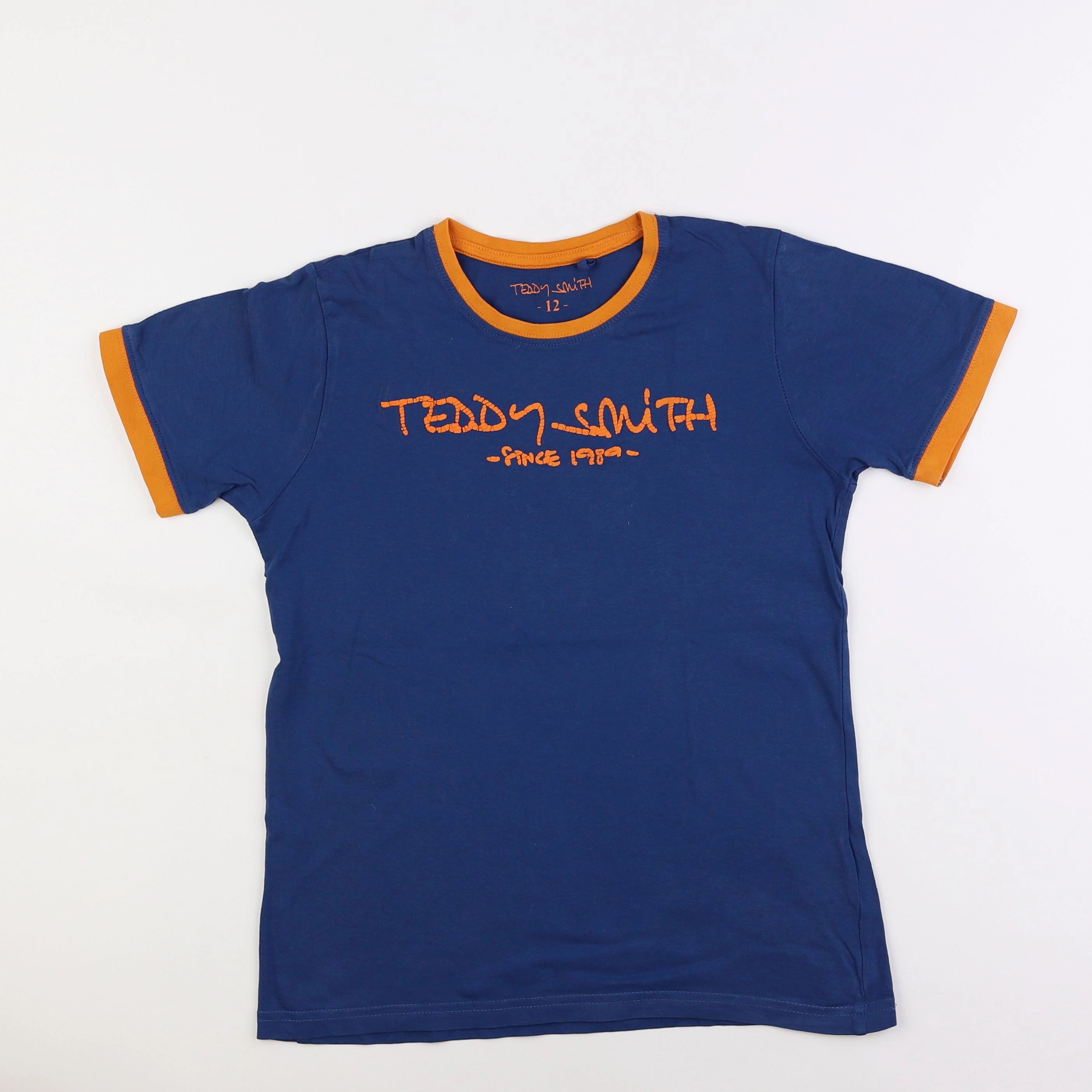 Teddy Smith - tee-shirt bleu - 12 ans