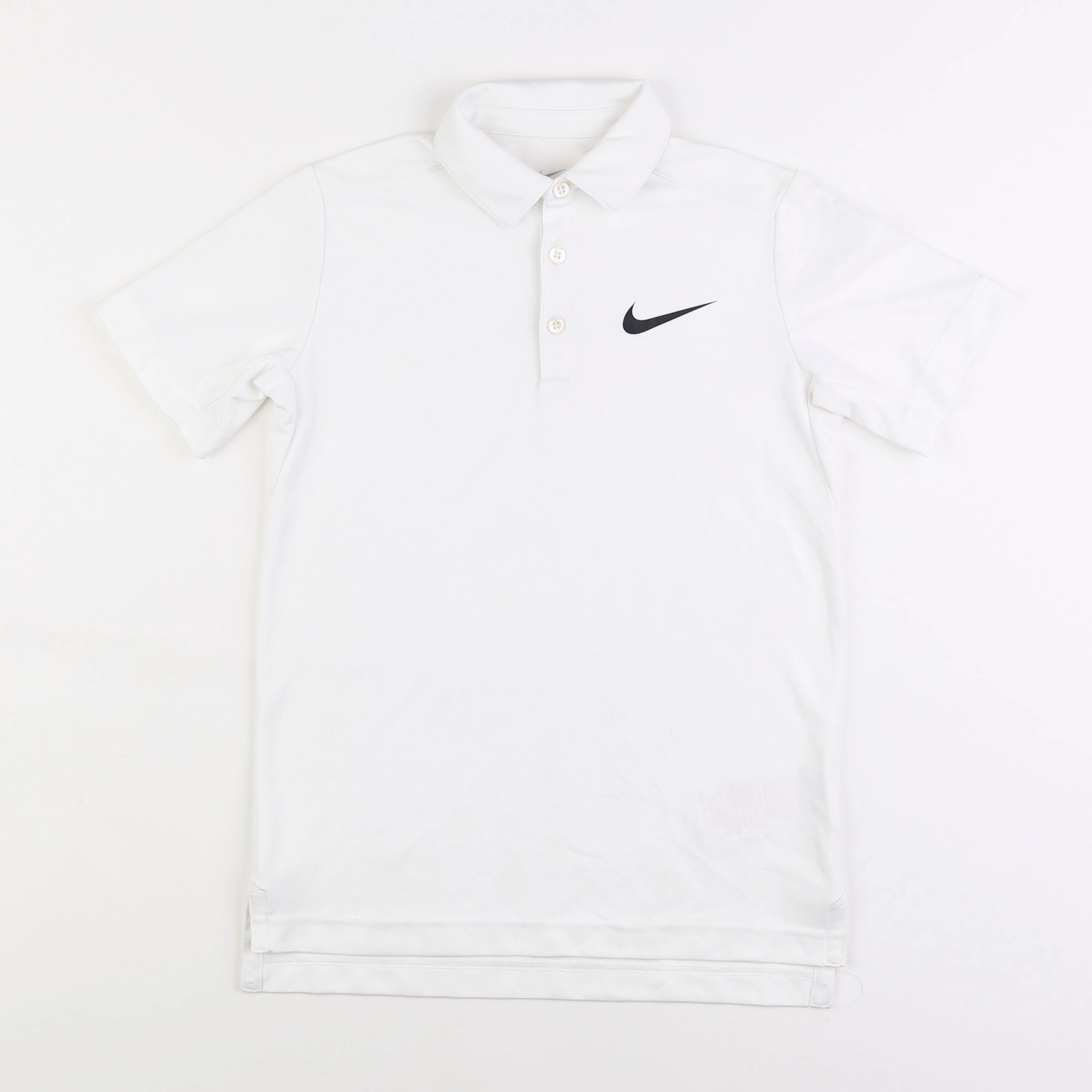 Nike - polo blanc - 10/12 ans