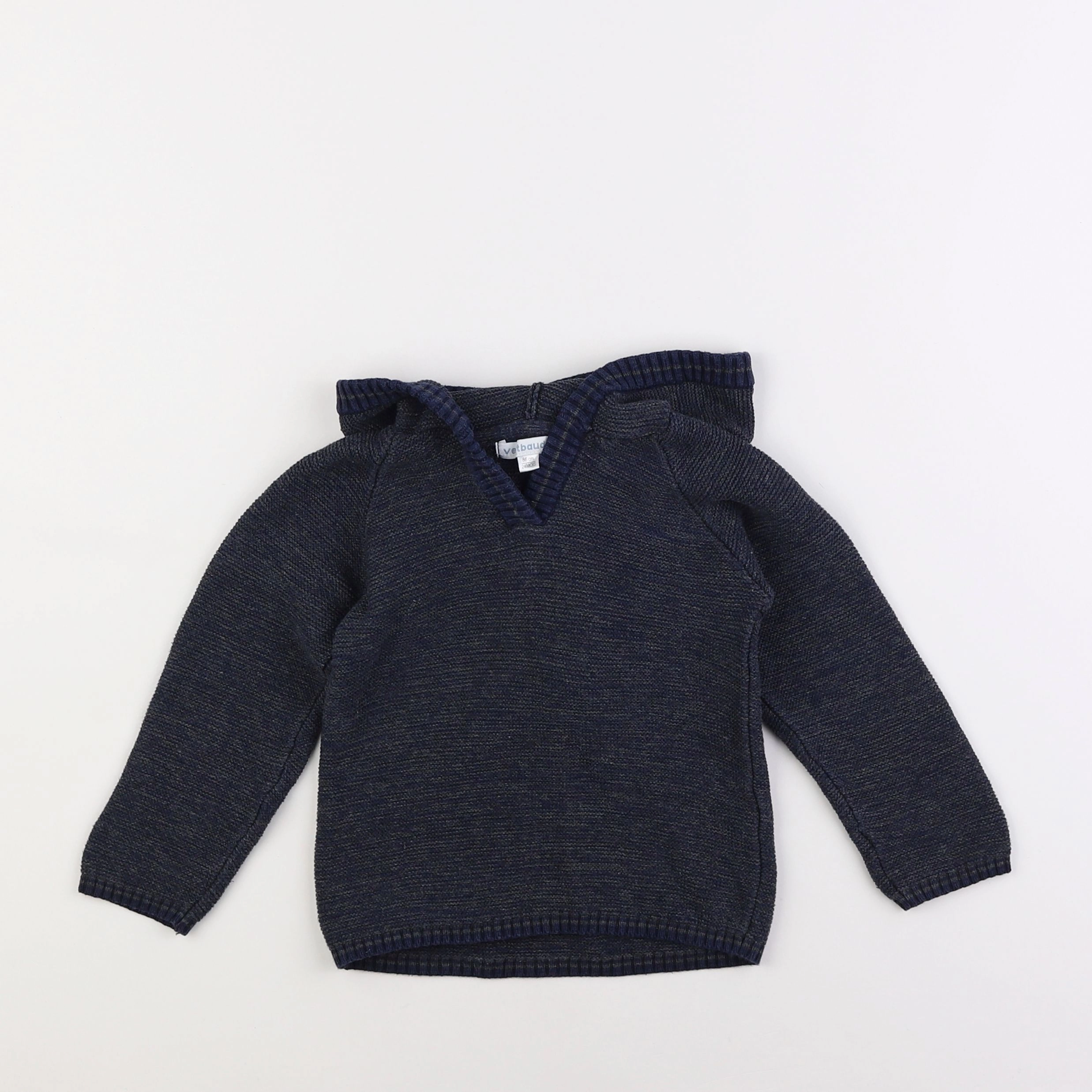 Vertbaudet - pull bleu - 2 ans