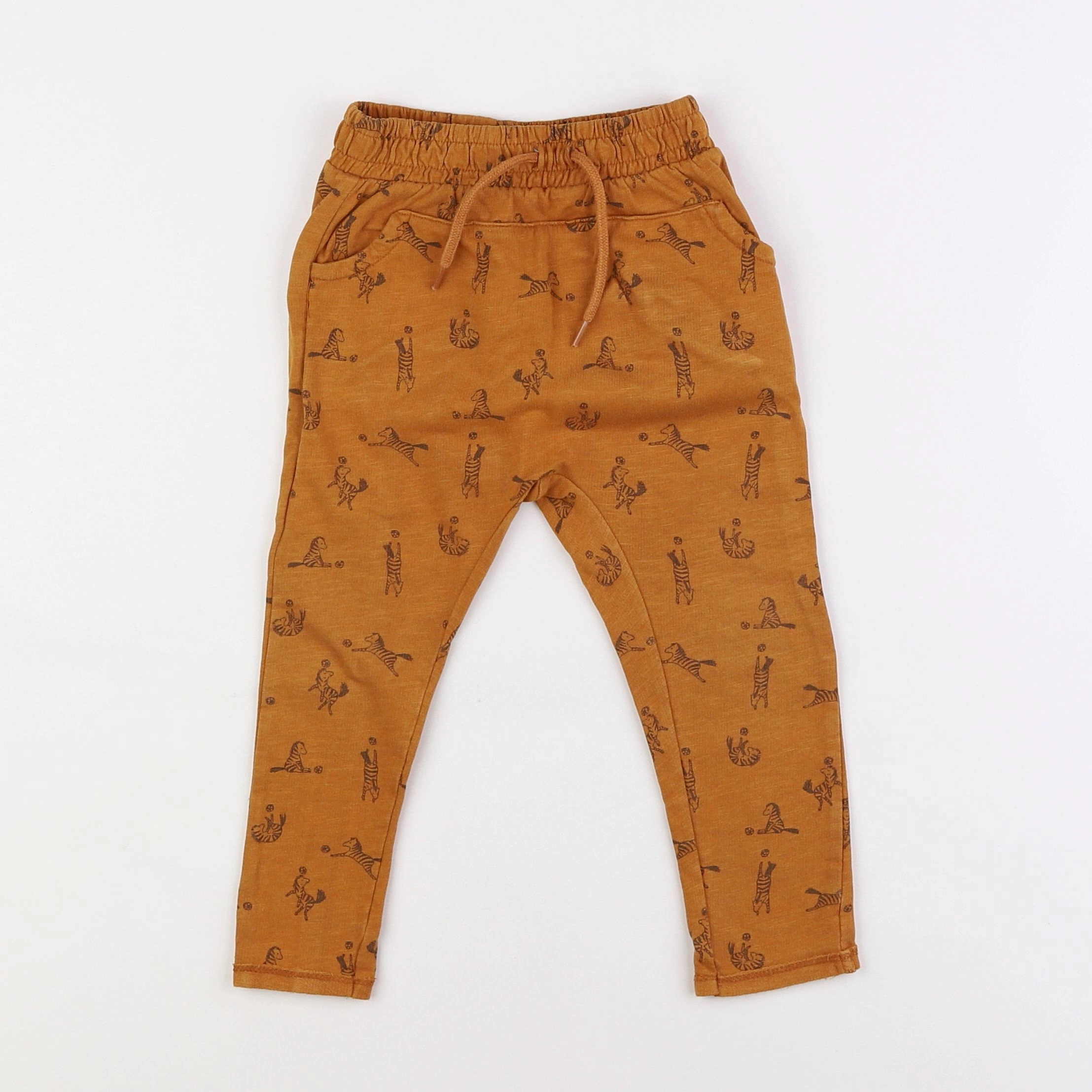 Vertbaudet - pantalon marron - 2 ans