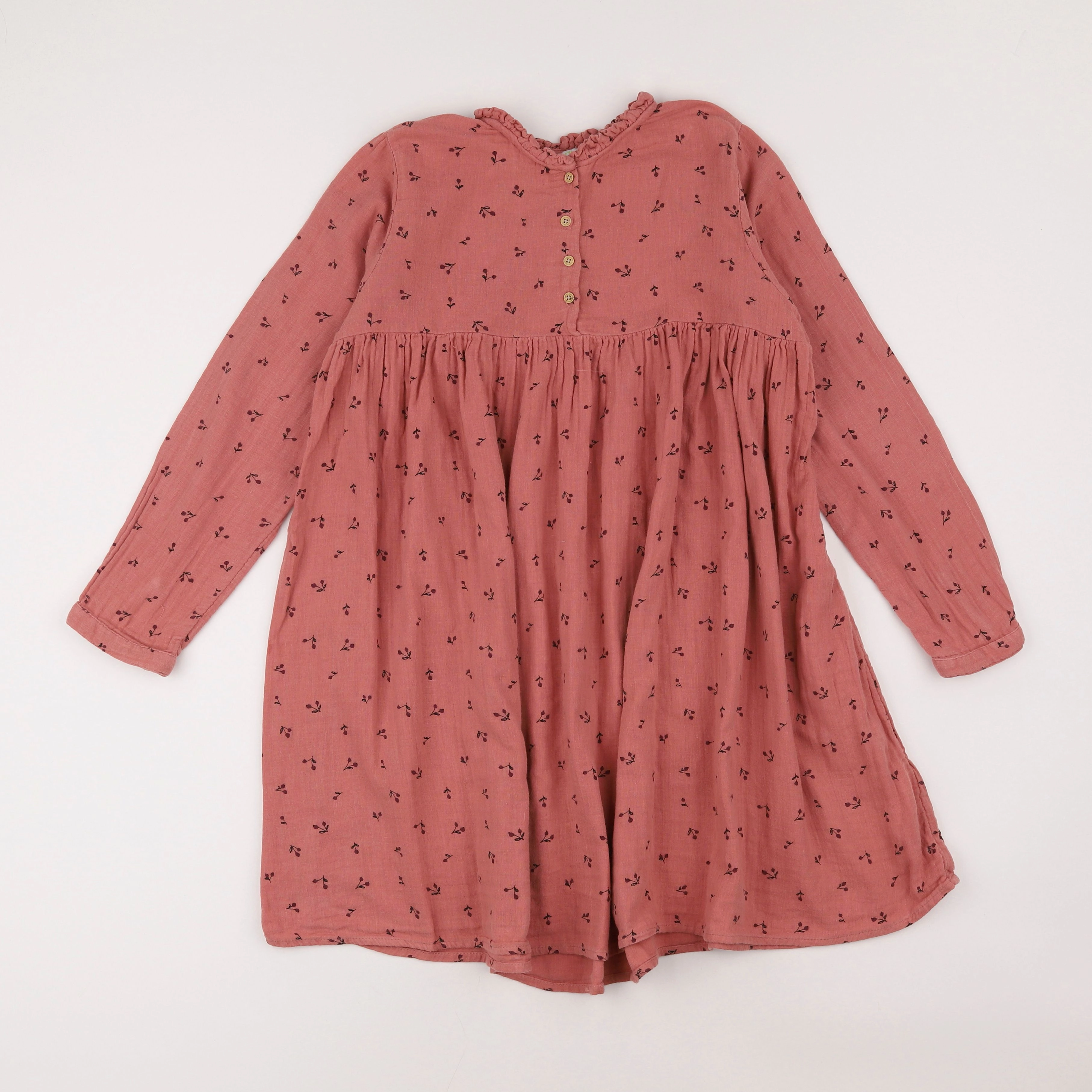 Vertbaudet - robe rose - 10 ans