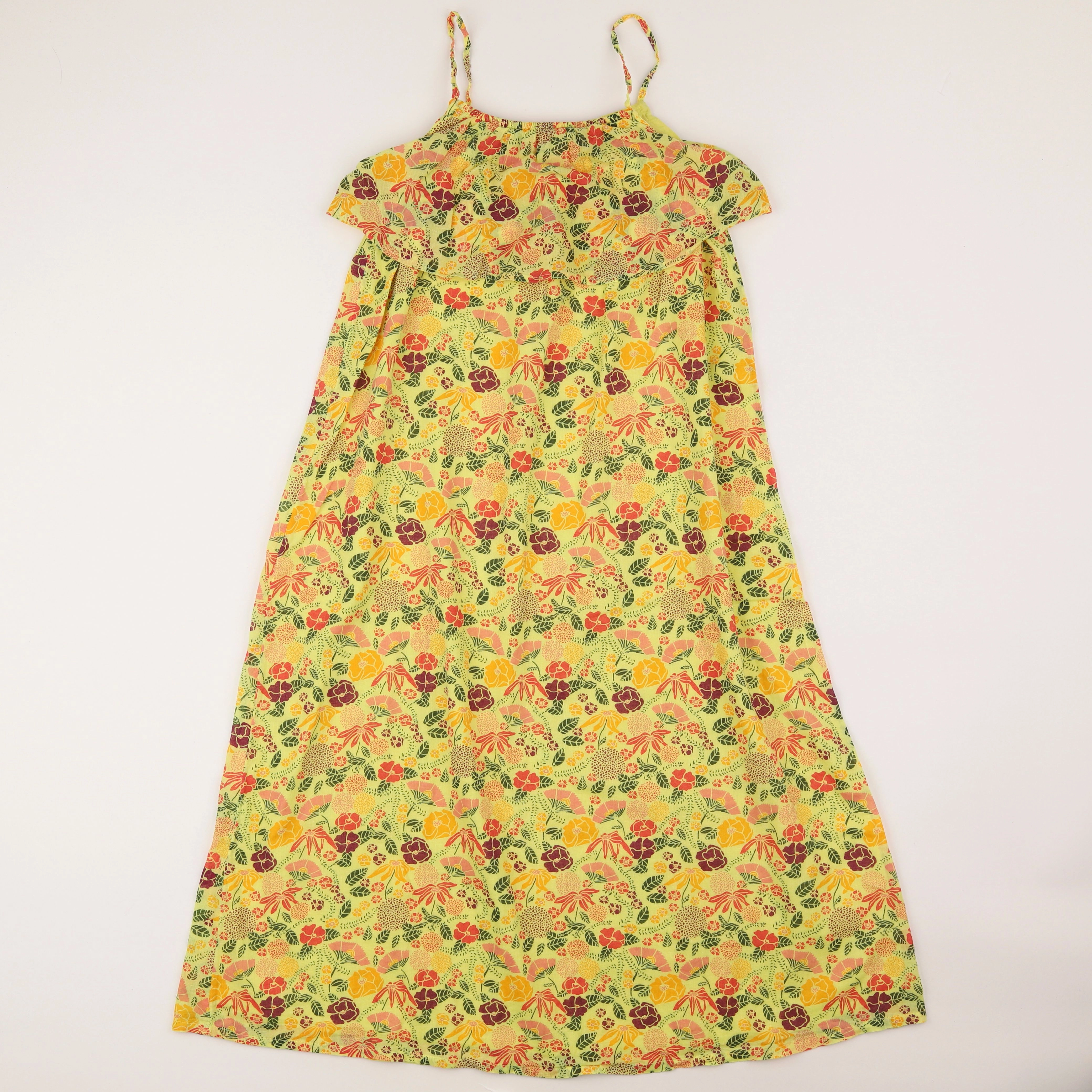 Vertbaudet - robe multicolore - 8 ans