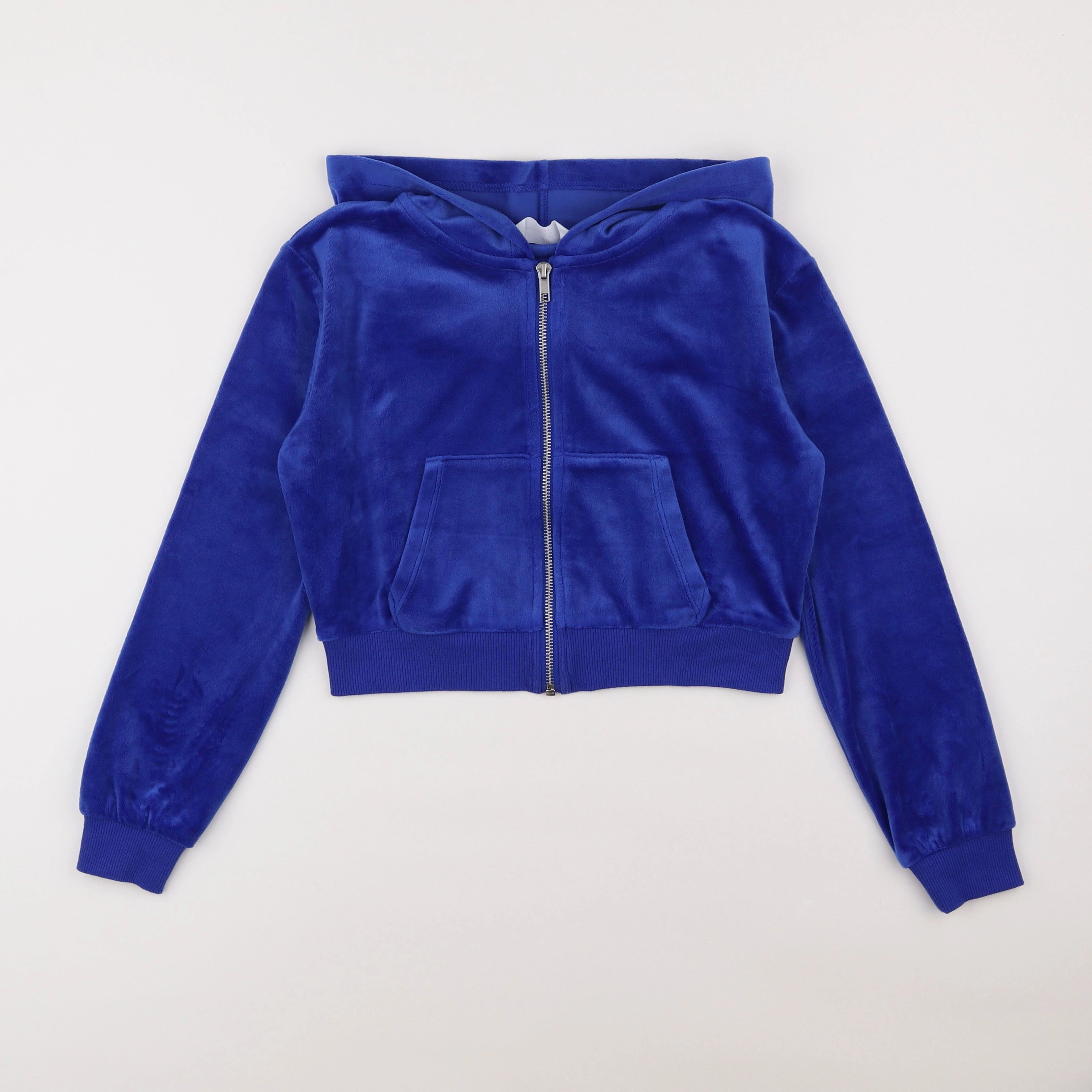 H&M - sweat bleu - 8/10 ans