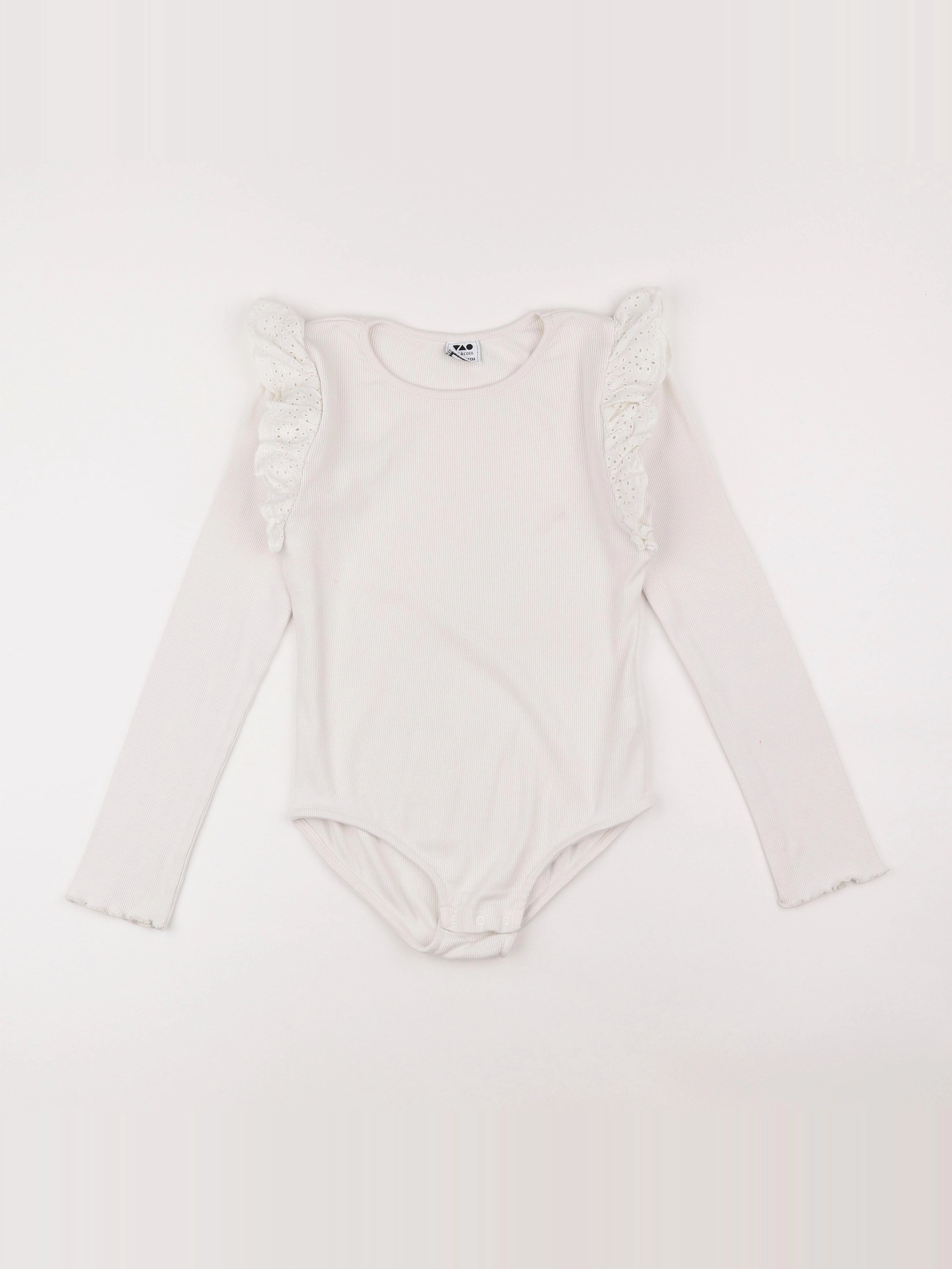 Tape à l'oeil - body tee-shirt blanc - 12 ans