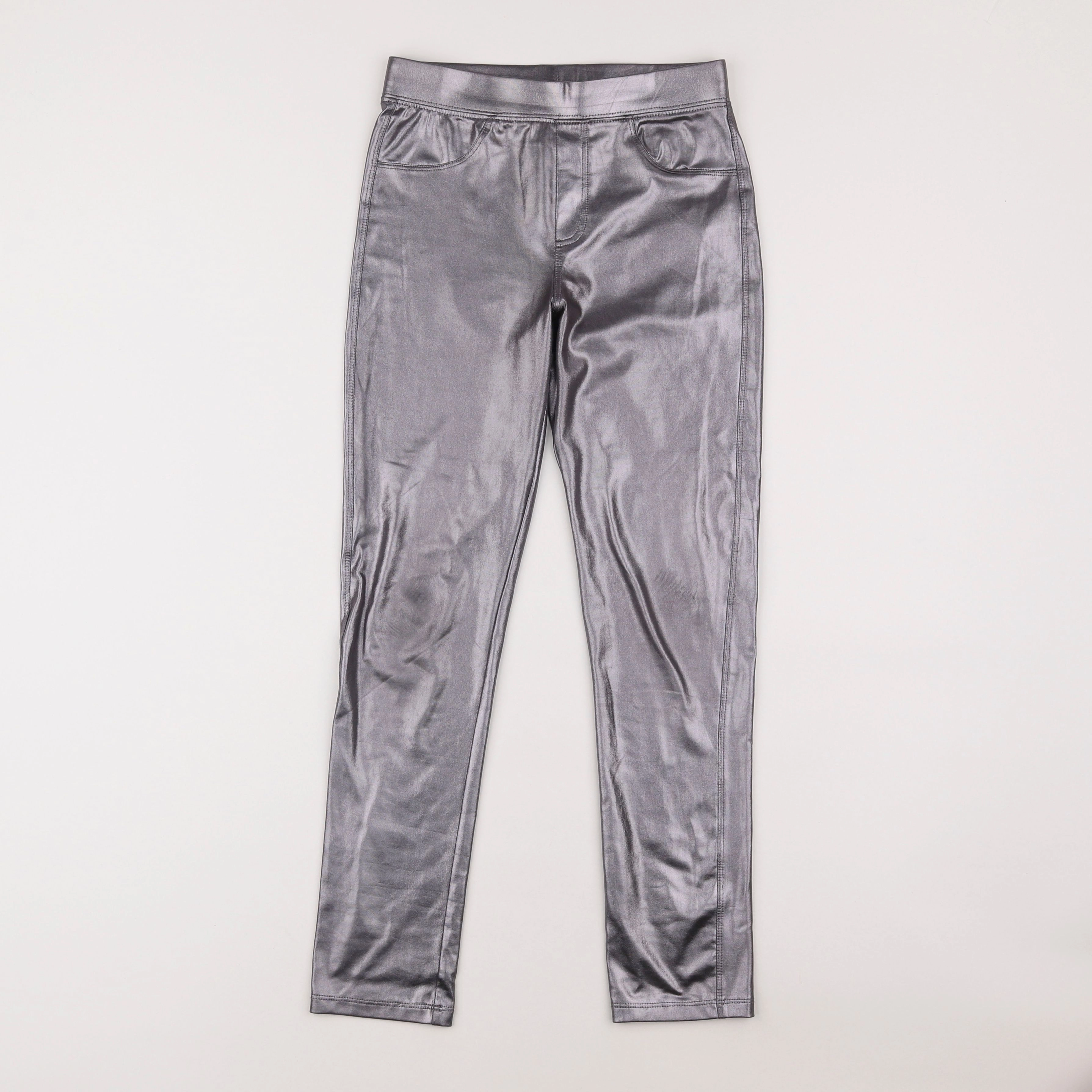 Zara - jegging argent - 10 ans