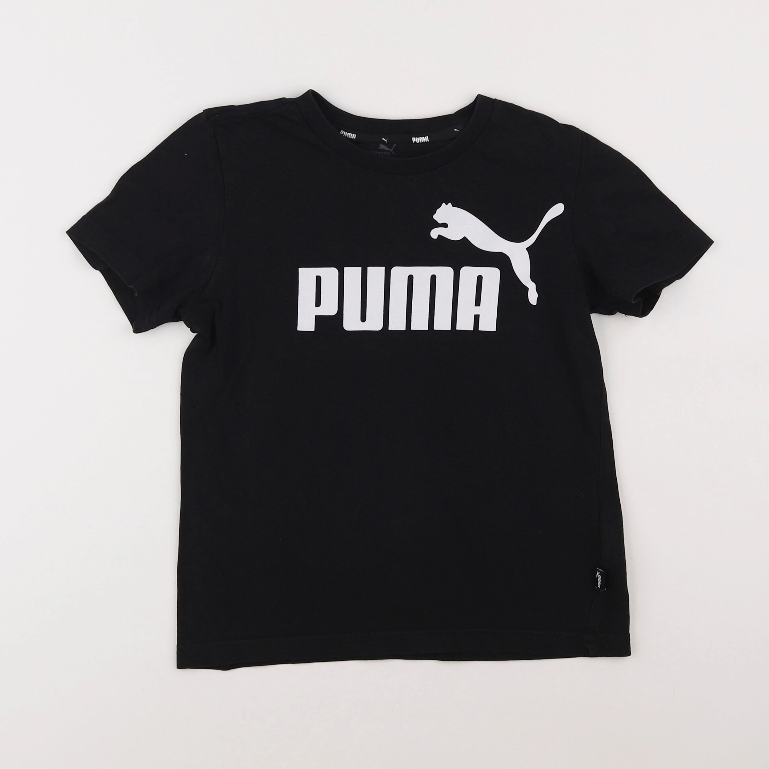 Puma - tee-shirt noir - 9/10 ans