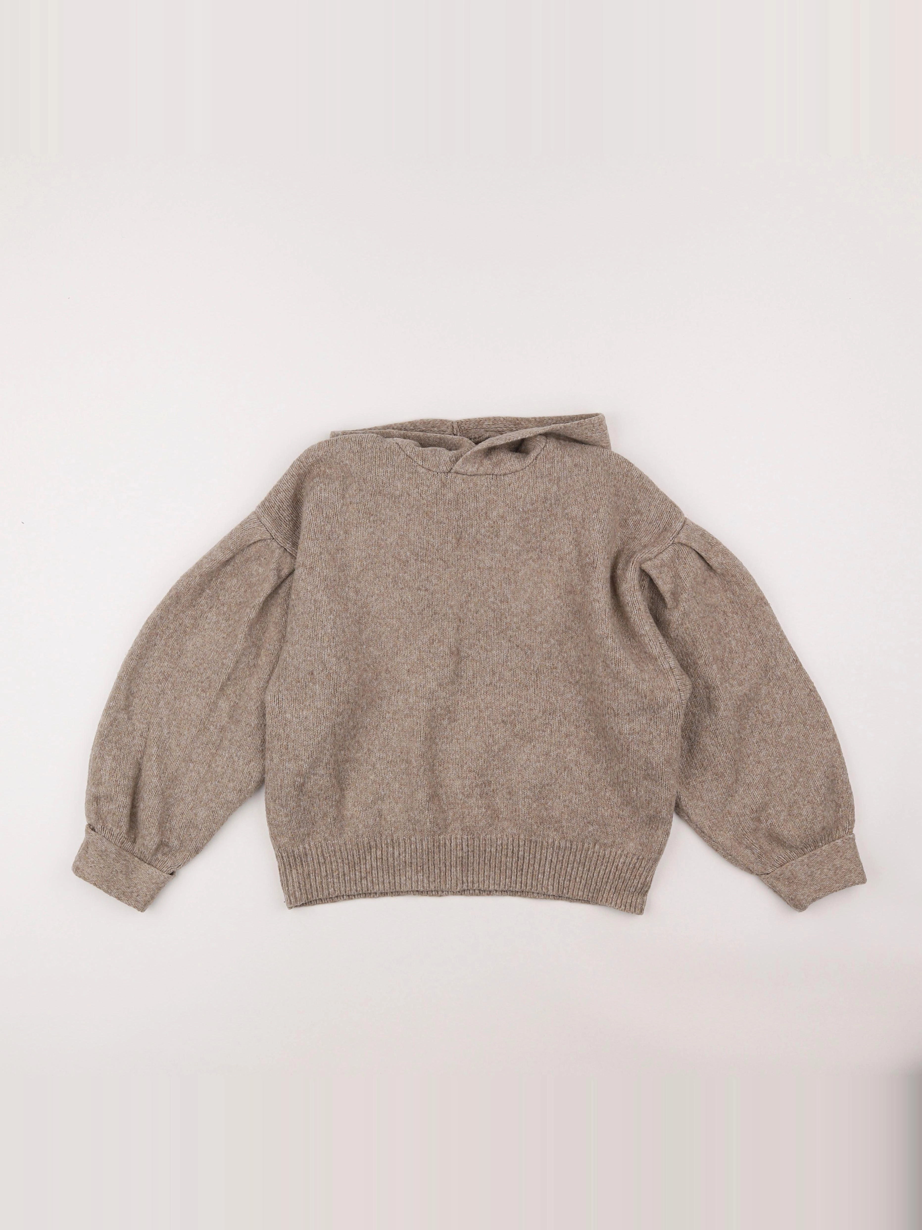 Tape à l'oeil - pull marron - 10 ans