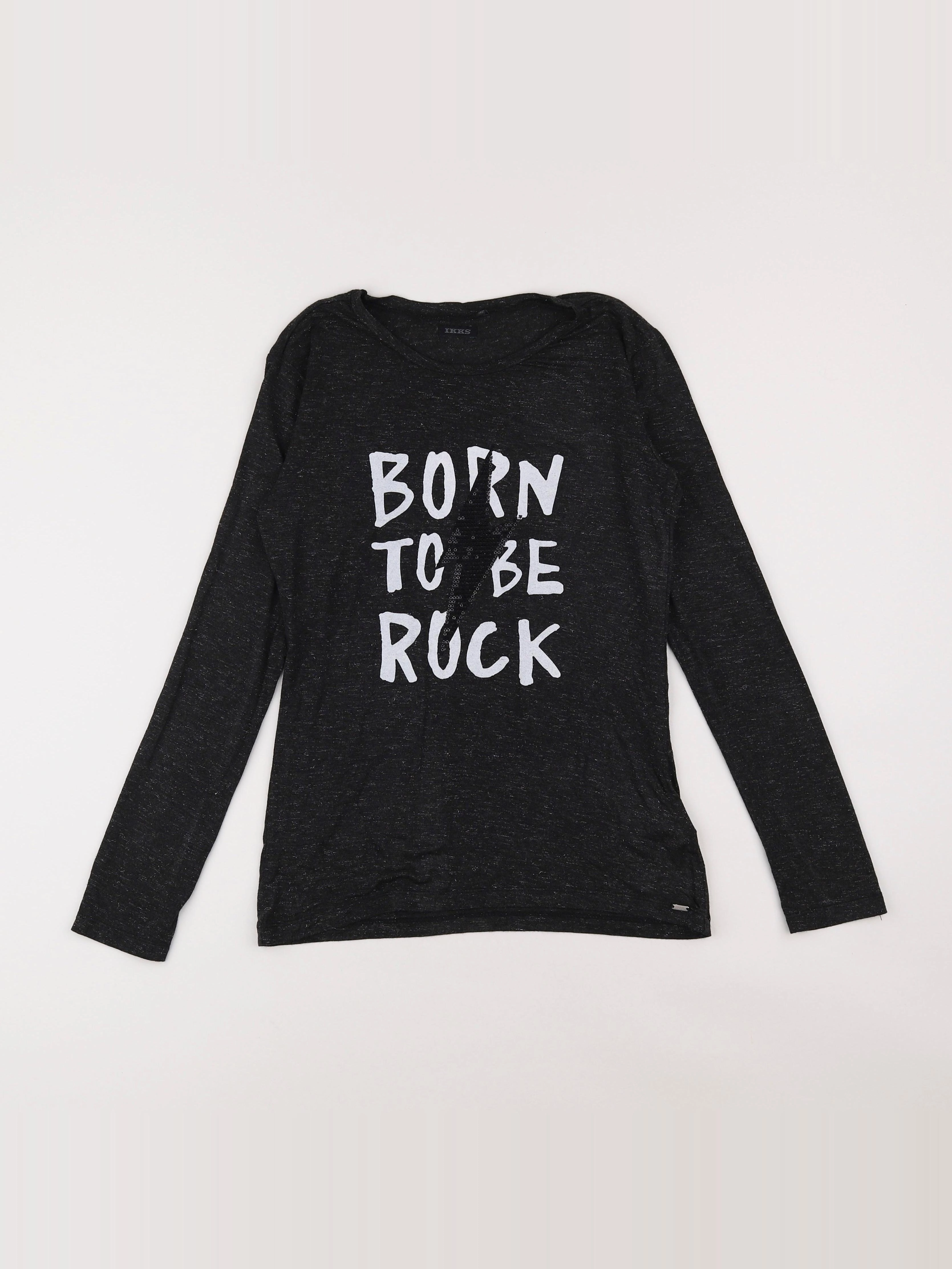 IKKS - tee-shirt noir - 12 ans