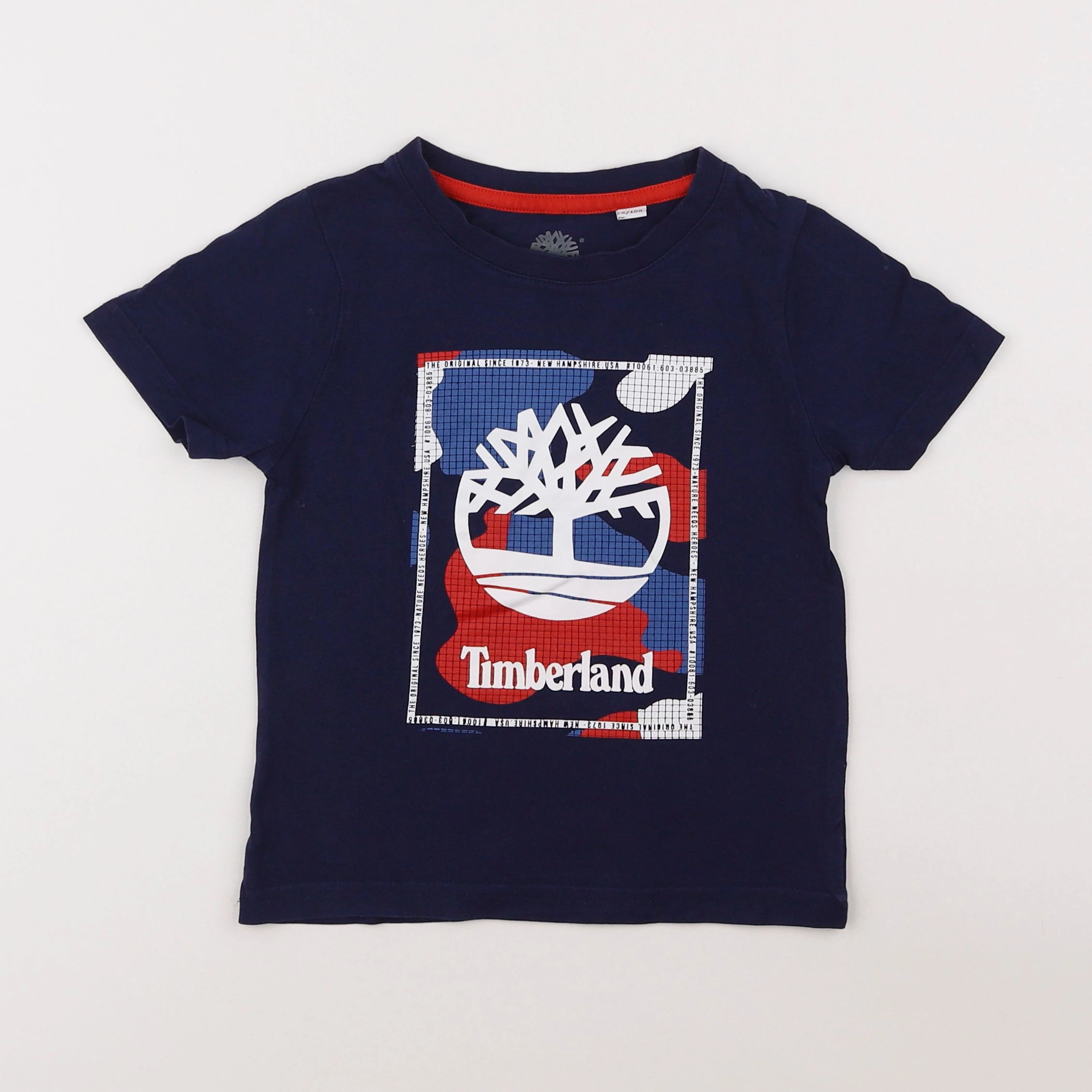 Timberland - tee-shirt bleu - 5 ans