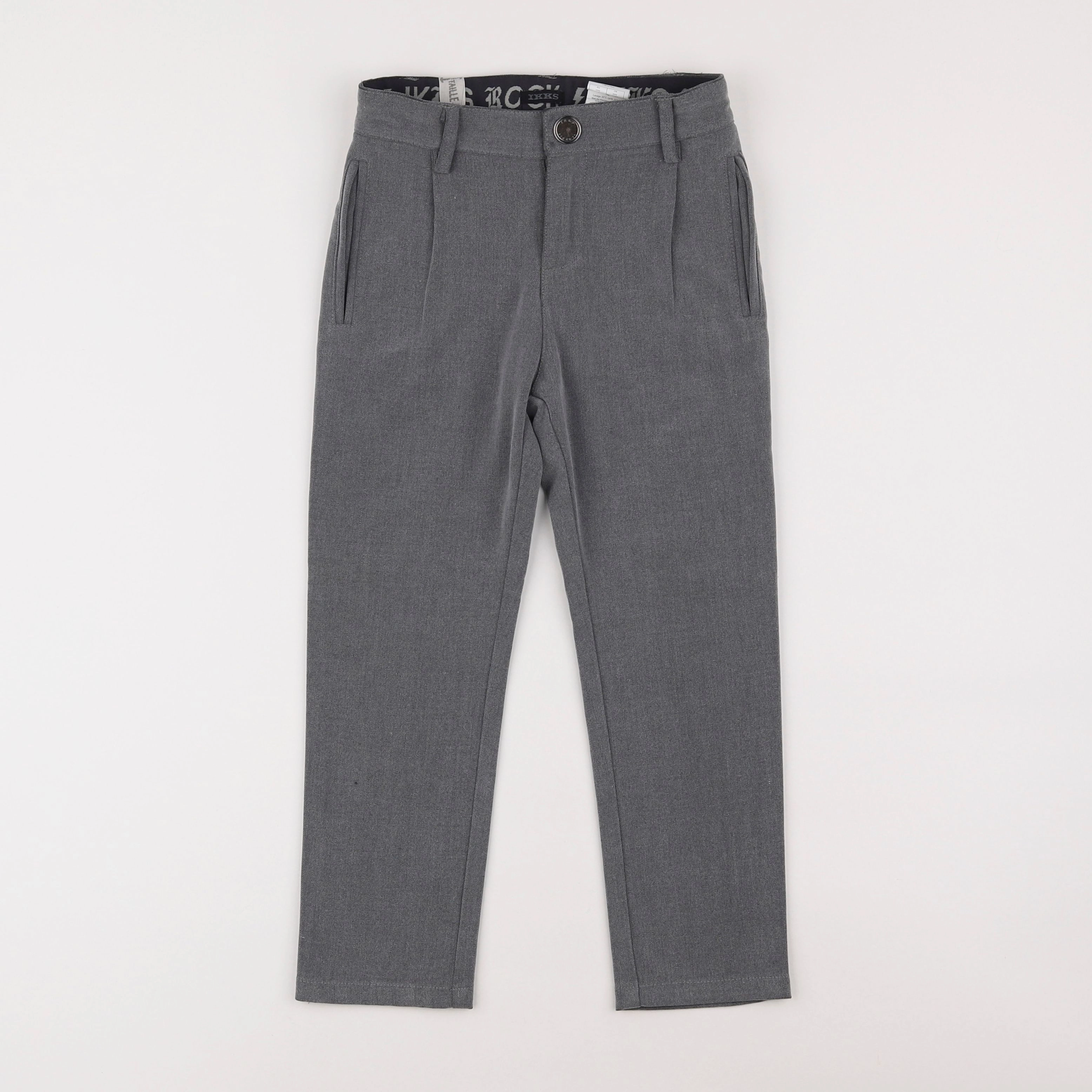 IKKS - pantalon gris - 6 ans