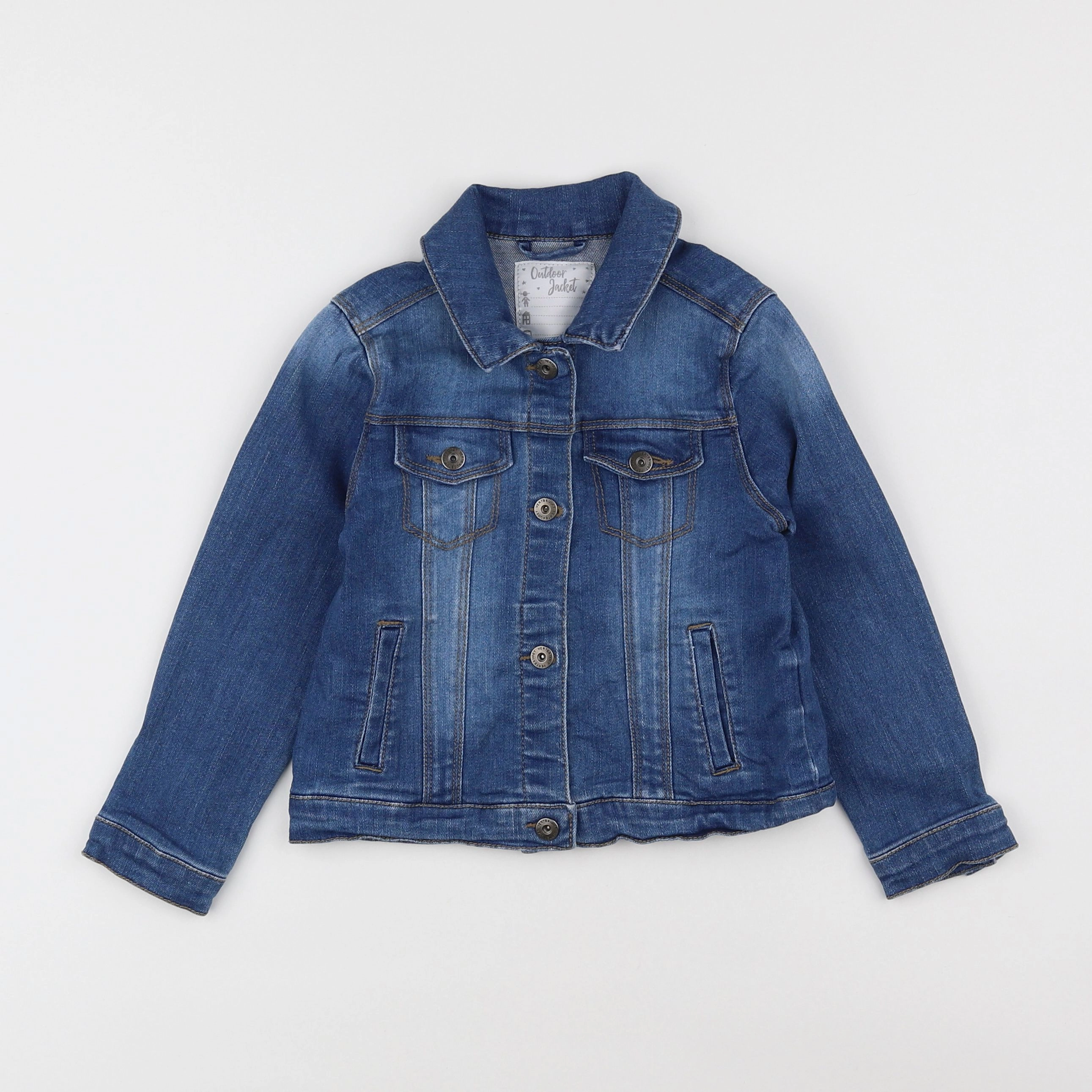 Vertbaudet - veste bleu - 5 ans