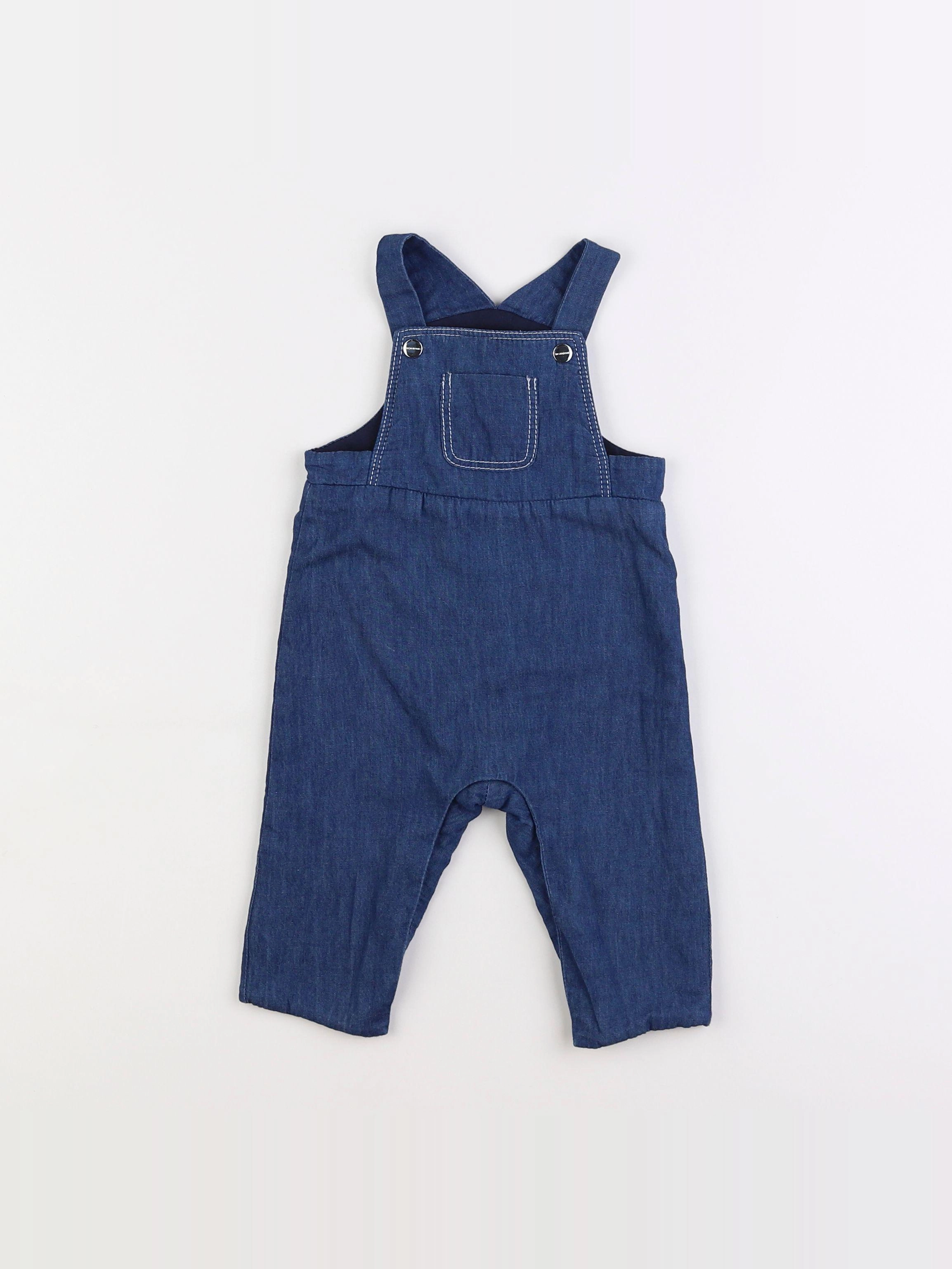 Jacadi - combinaison bleu - 6 mois