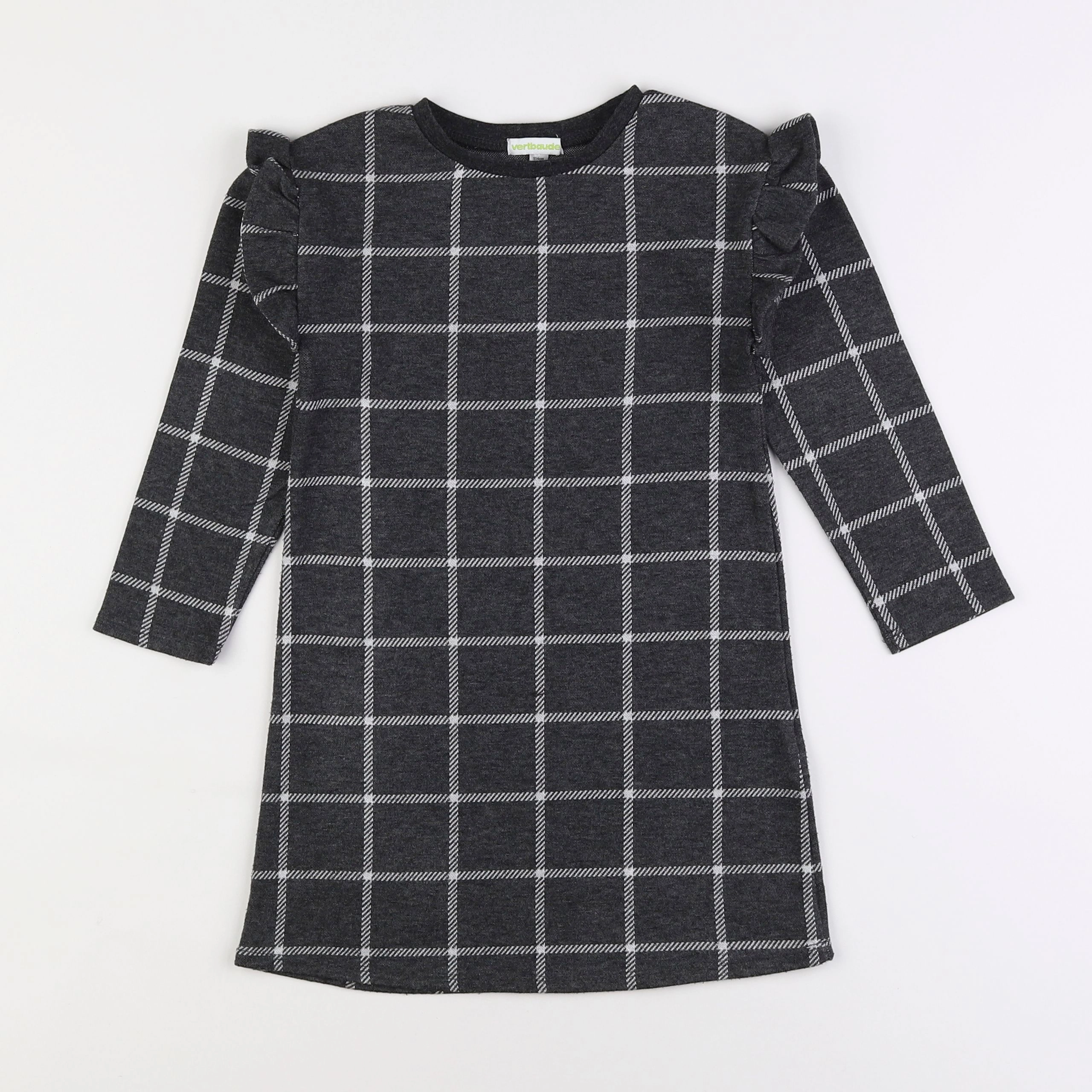 Vertbaudet - robe gris - 6 ans