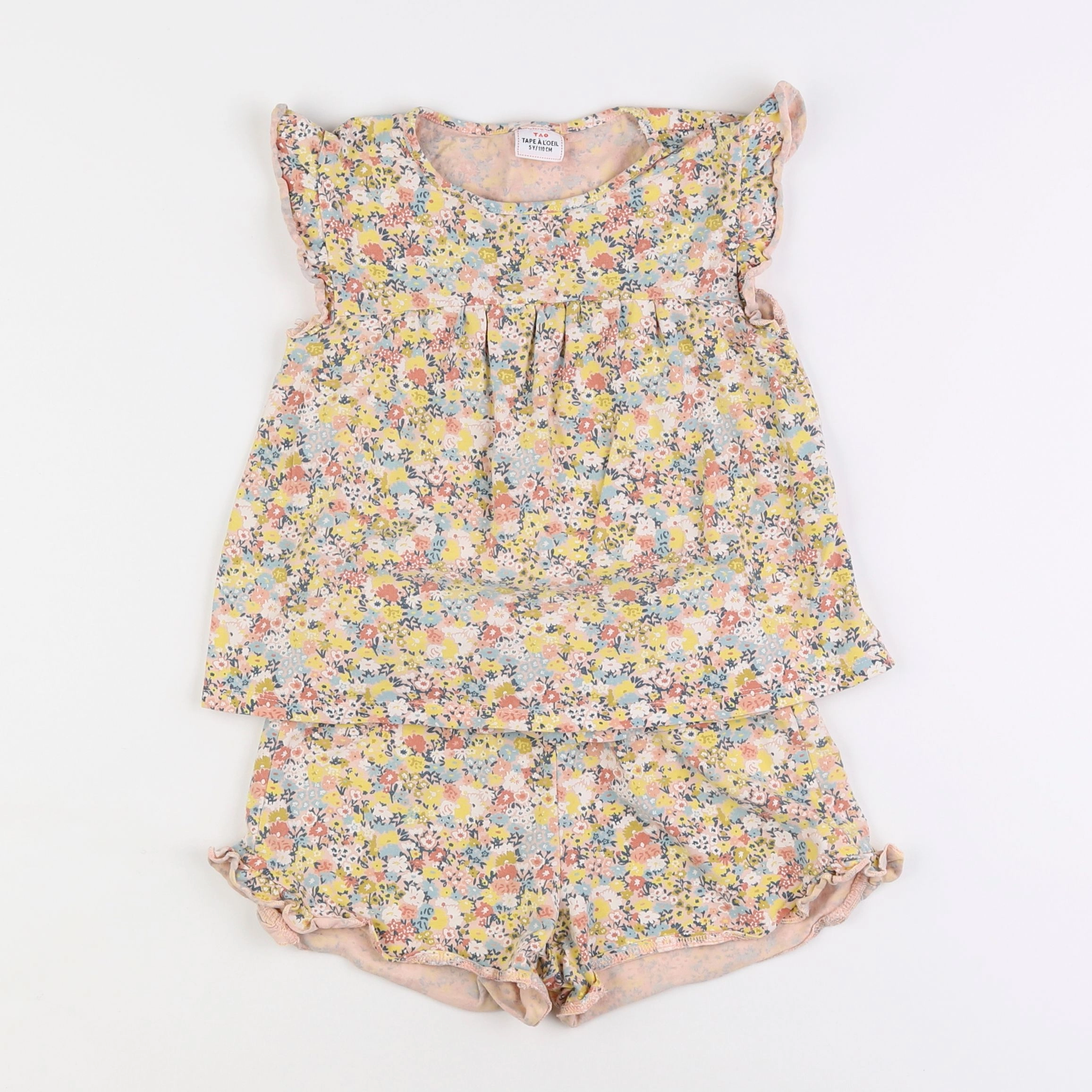 Tape à l'oeil - pyjama coton multicolore - 5 ans