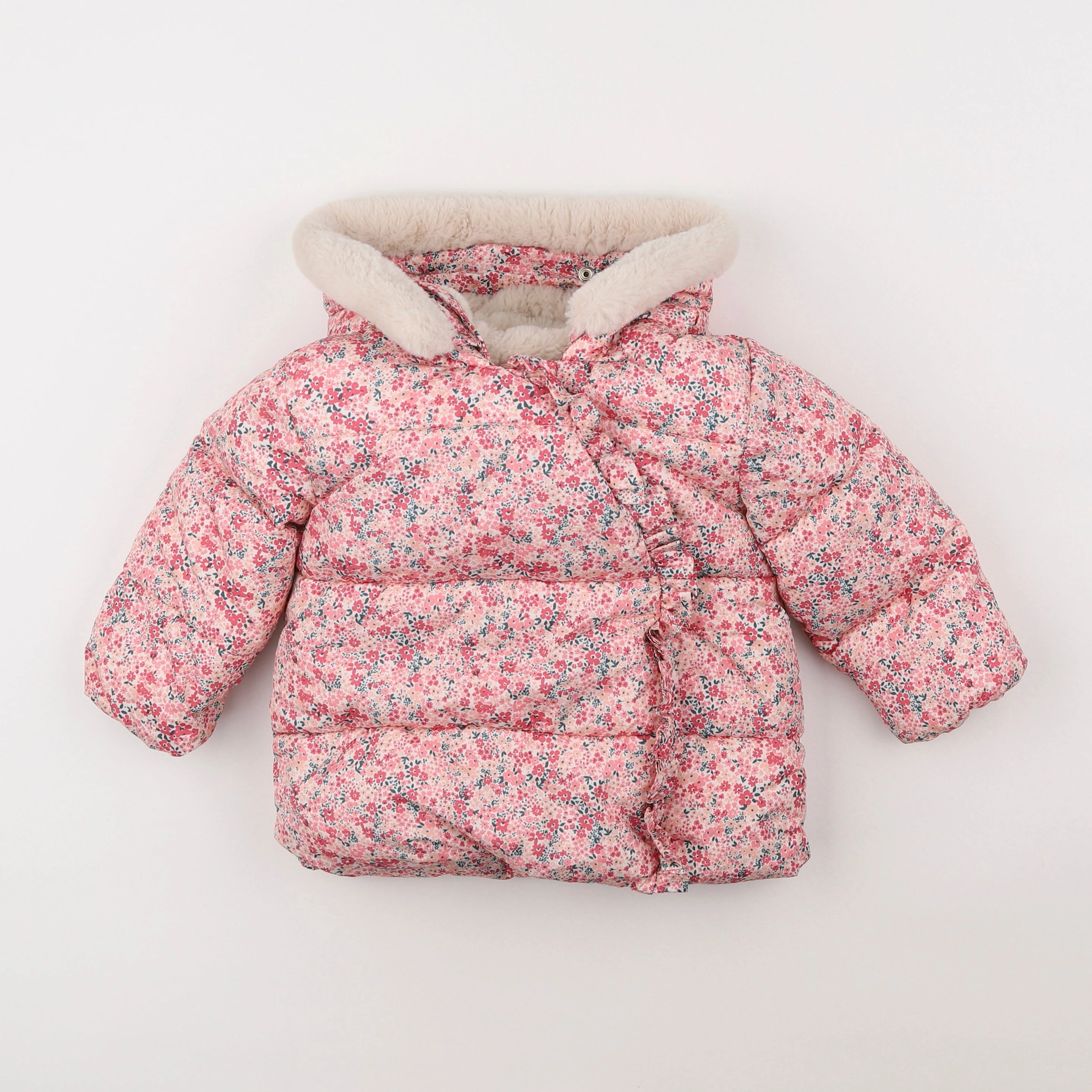 Tape à l'oeil - doudoune rose - 2 ans