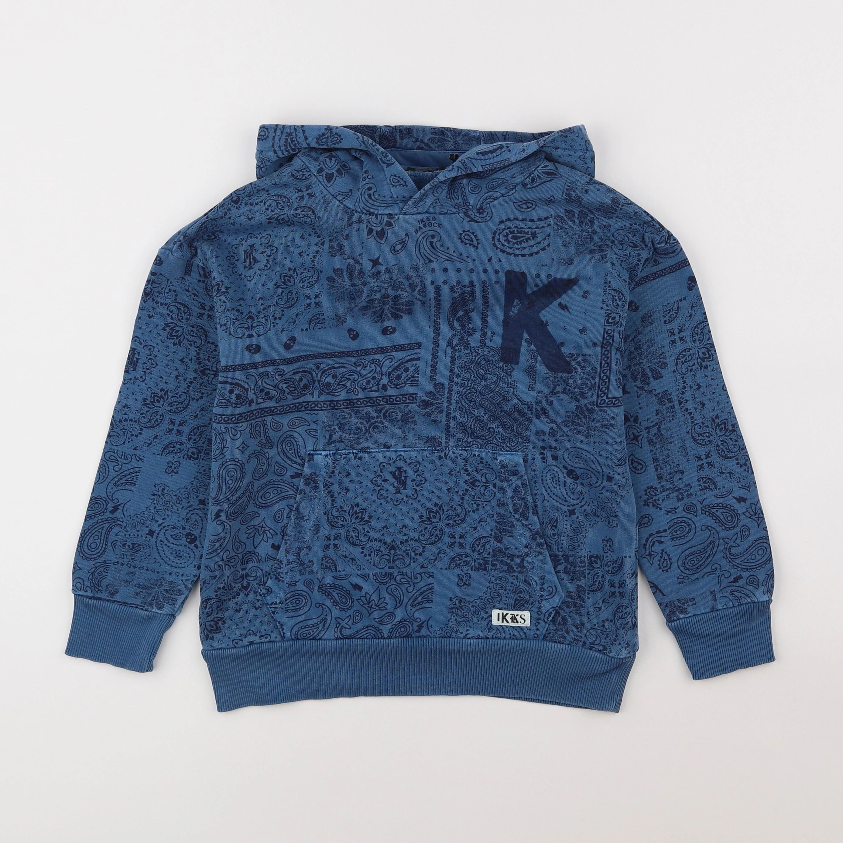 IKKS - sweat bleu - 5 ans