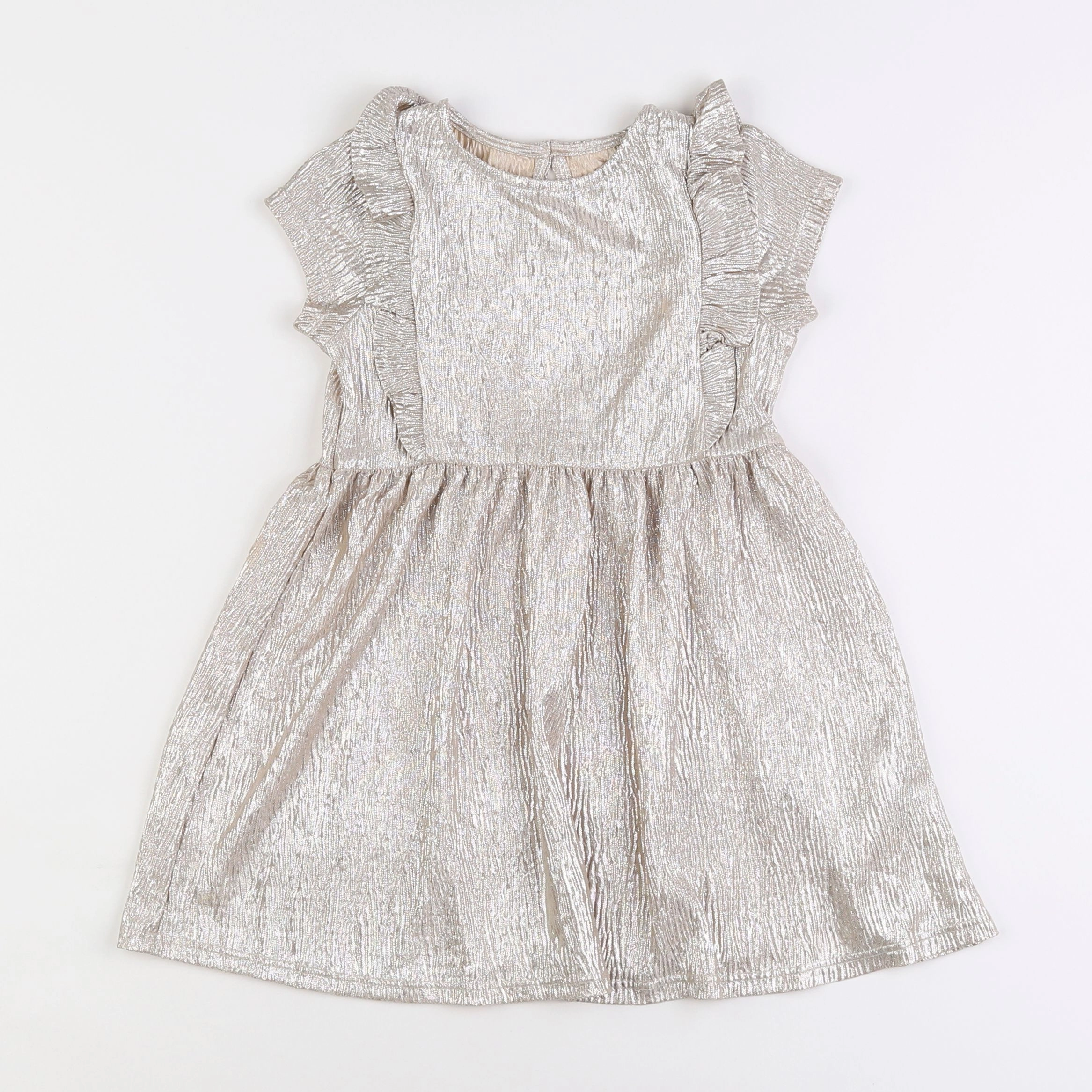 Vertbaudet - robe or - 3 ans