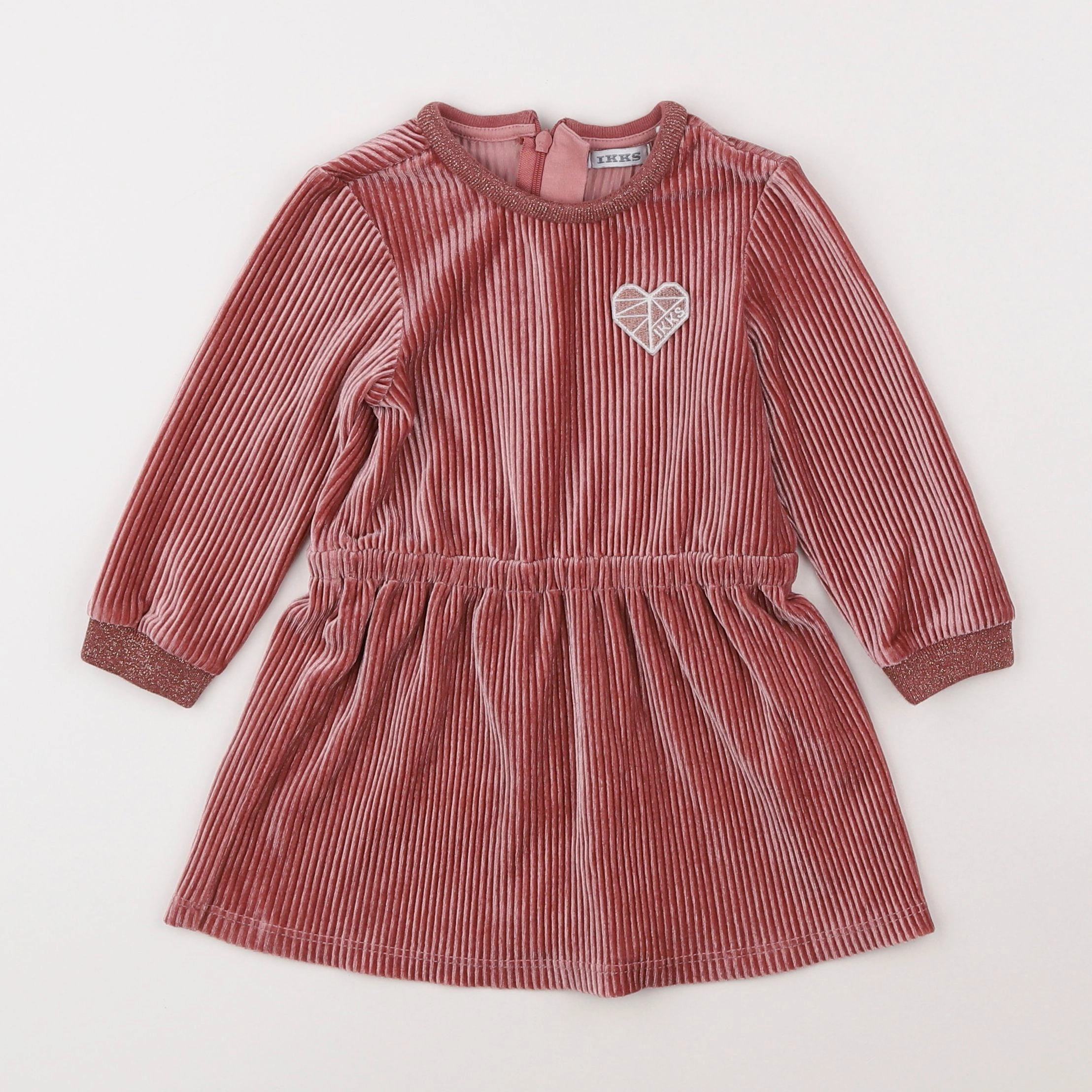 IKKS - robe rose - 18 mois