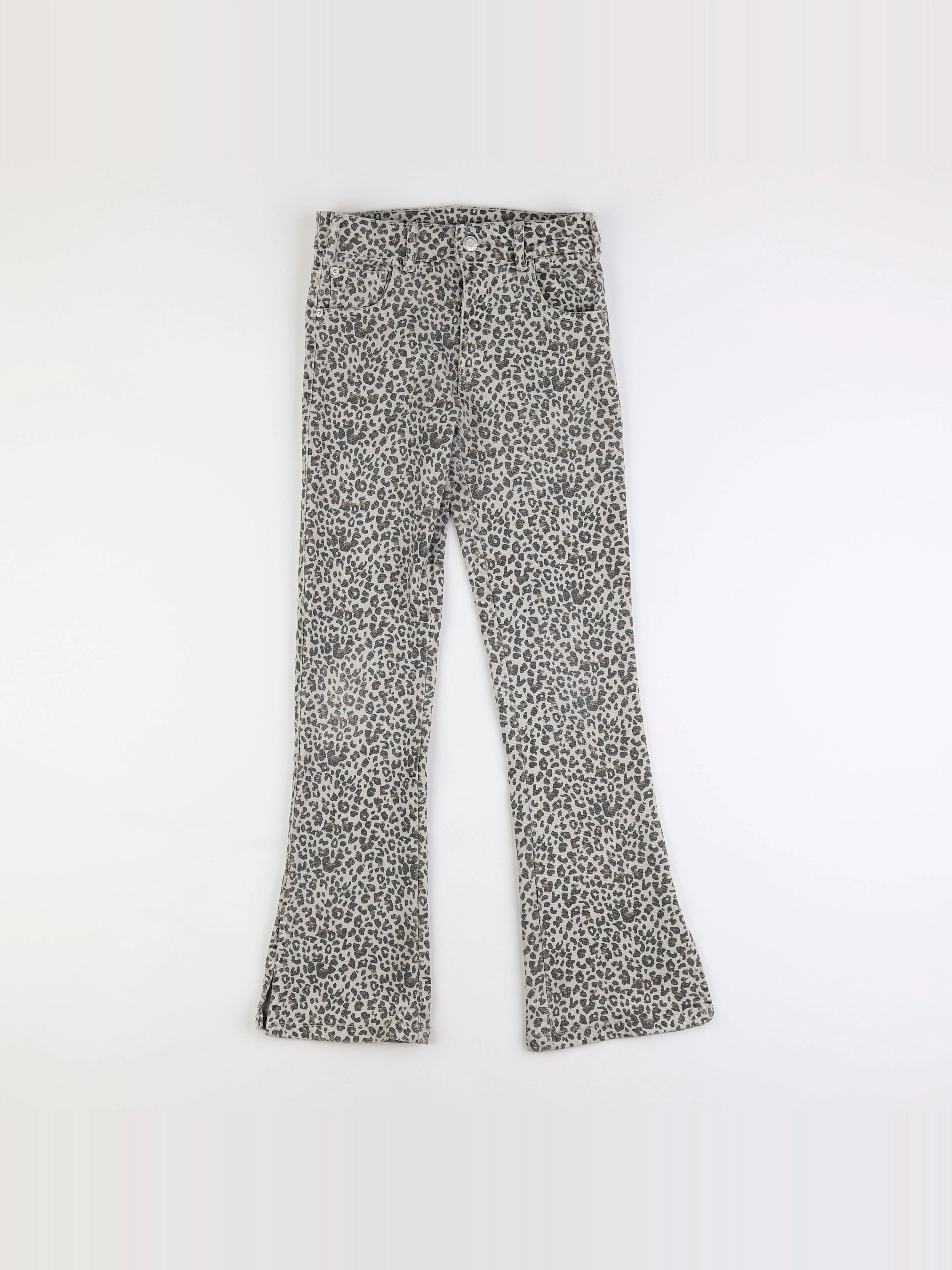 Zara - pantalon beige, marron - 11/12 ans