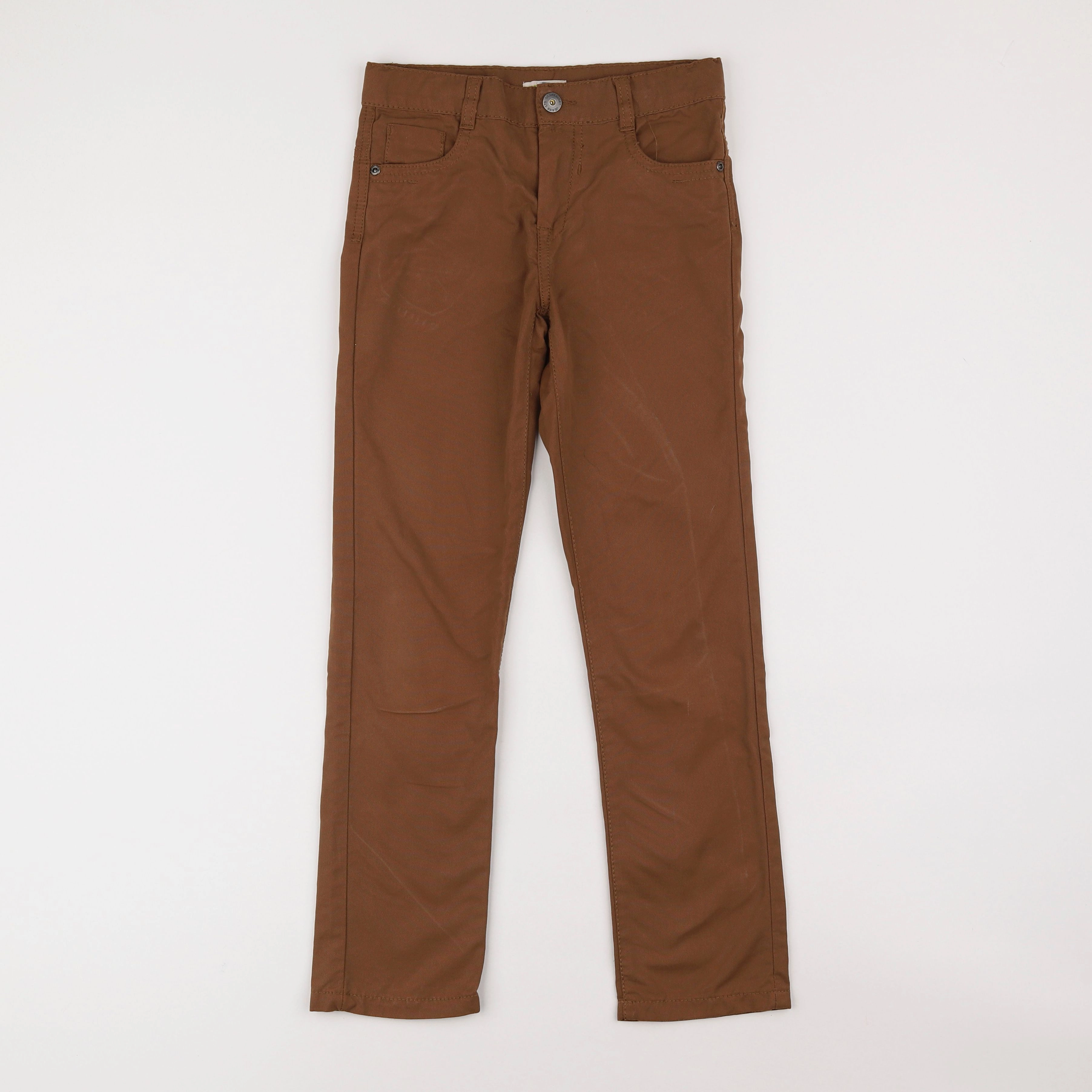 Vertbaudet - pantalon marron - 9 ans