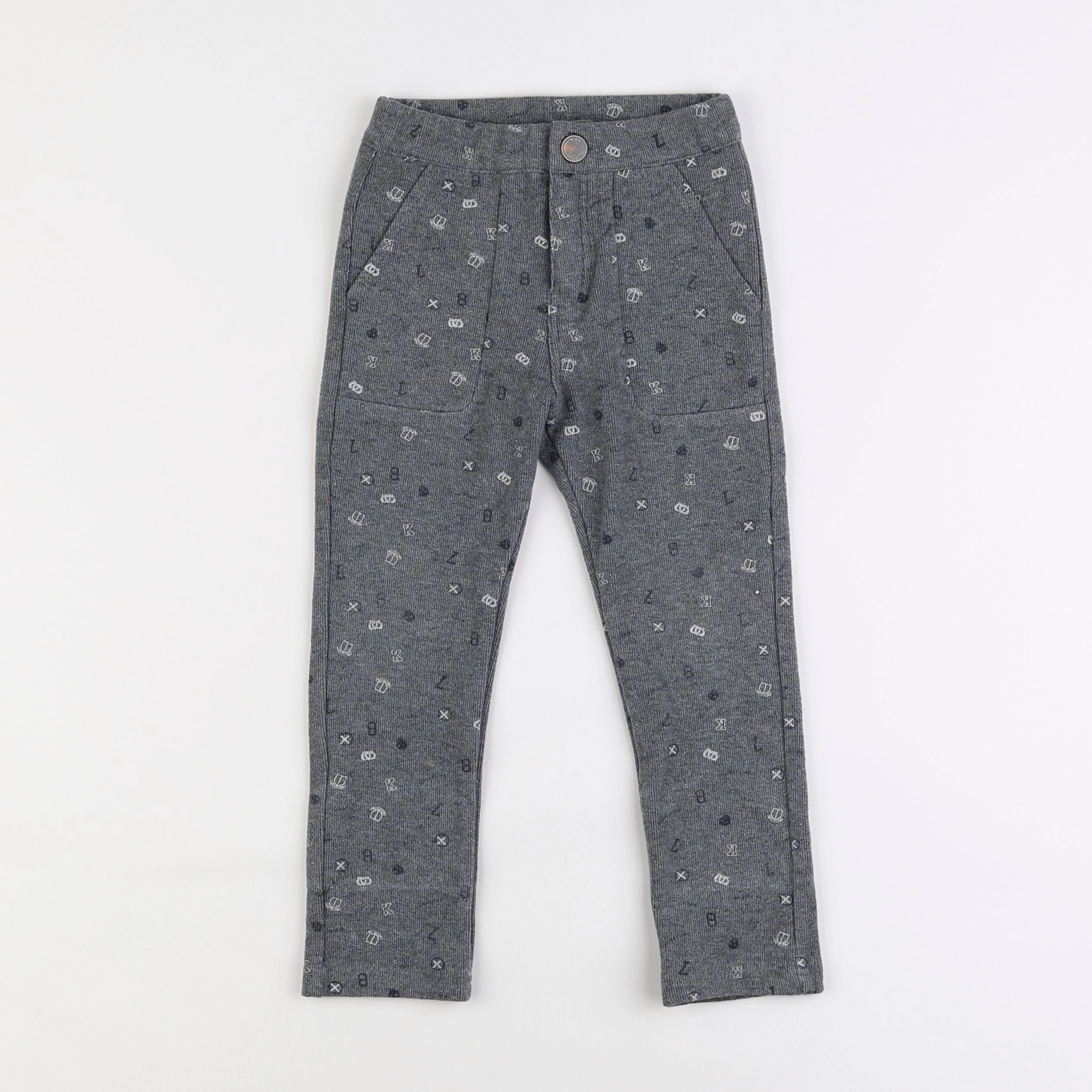 IKKS - pantalon gris - 3 ans