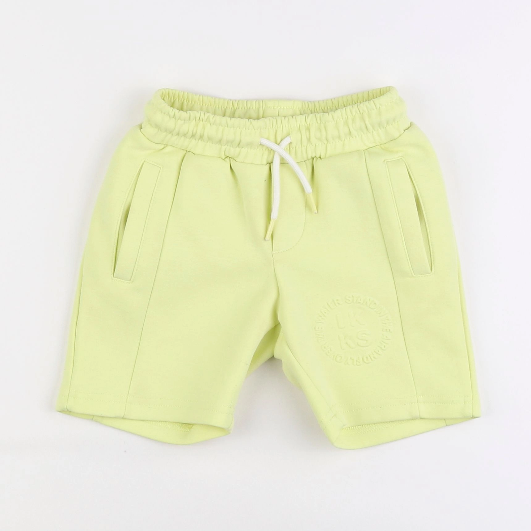 IKKS - short jaune fluo - 4 ans