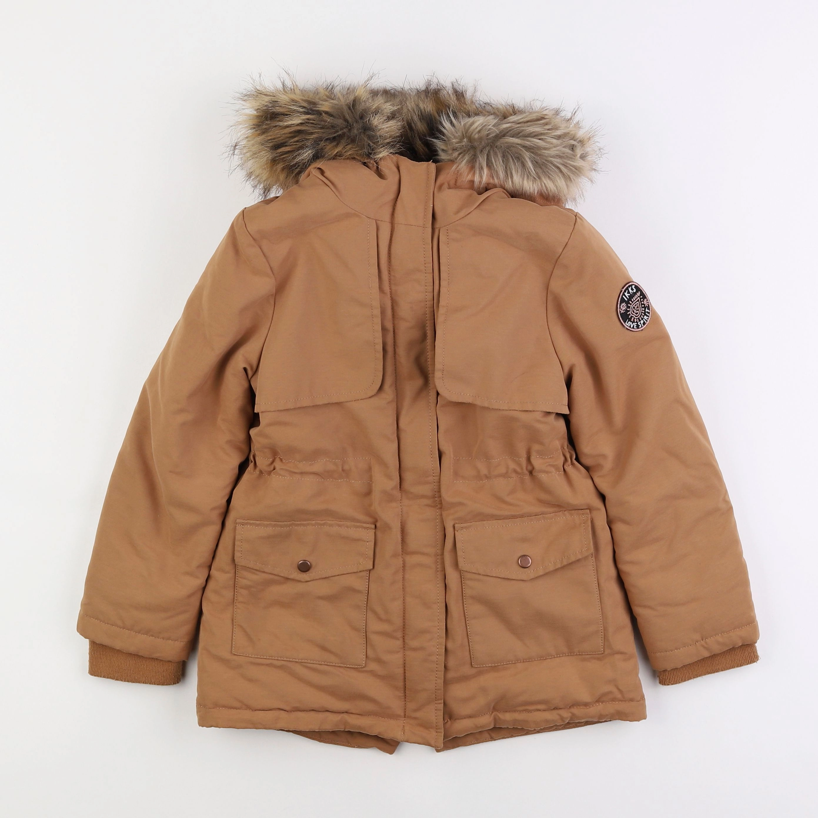 IKKS - parka marron - 6 ans