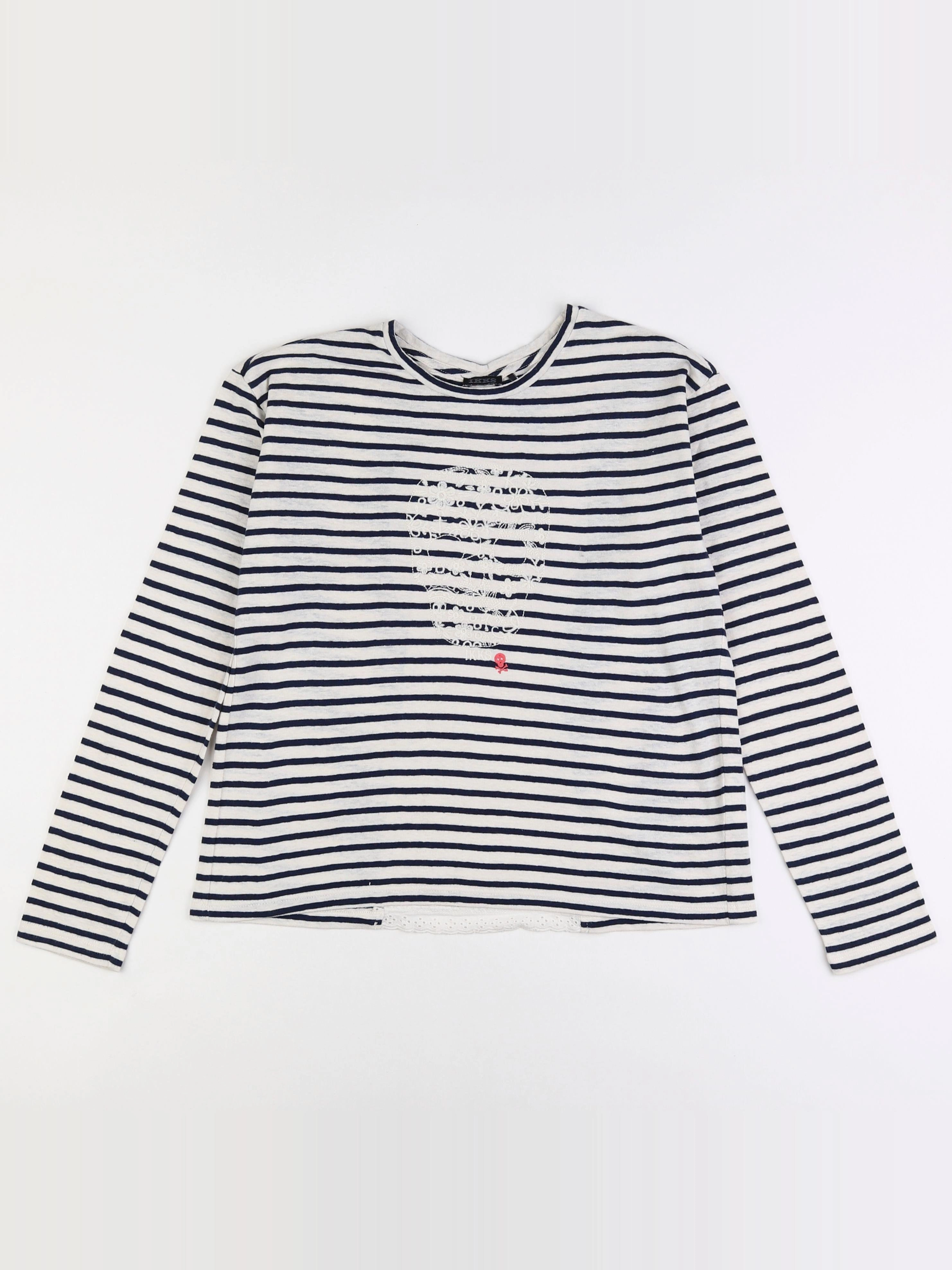 IKKS - tee-shirt bleu - 12 ans