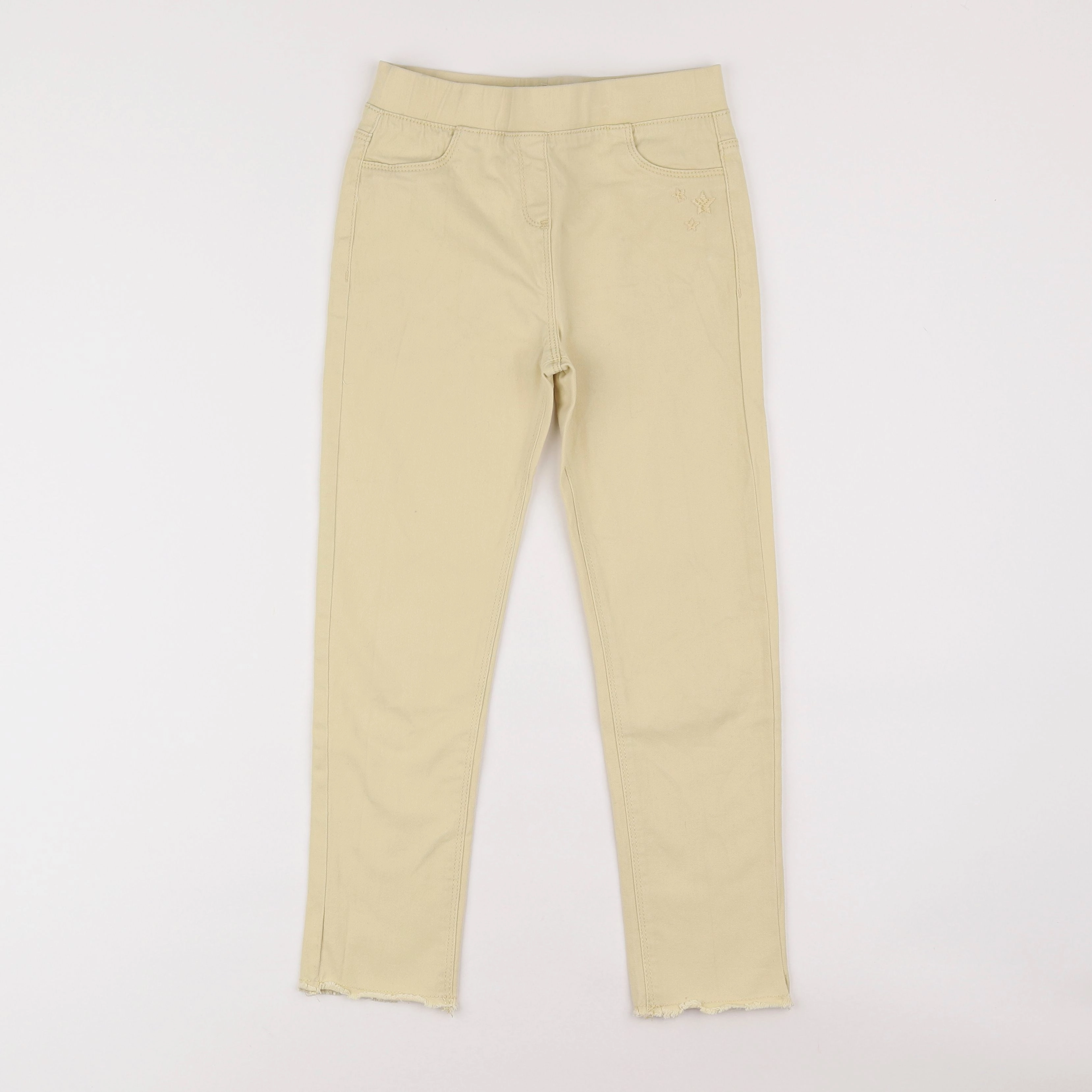 Vertbaudet - jegging jaune - 8 ans