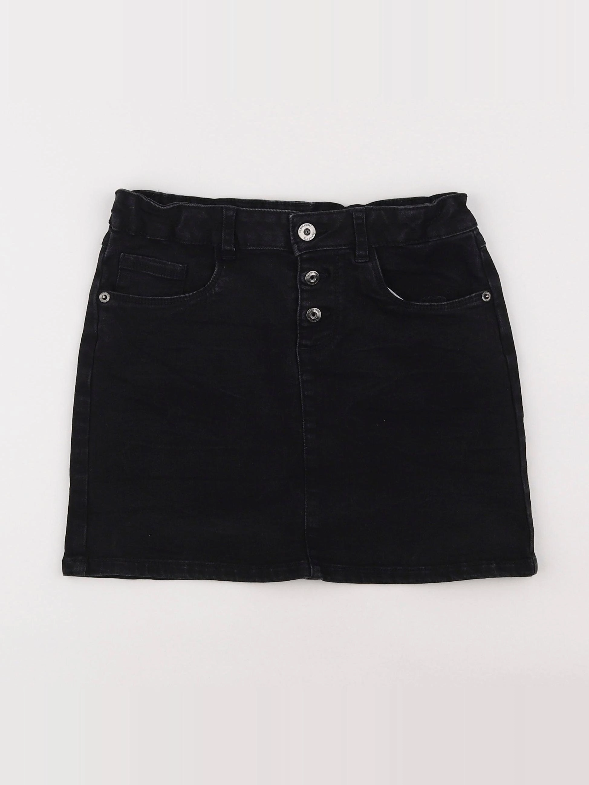 Vertbaudet - jupe noir - 9 ans