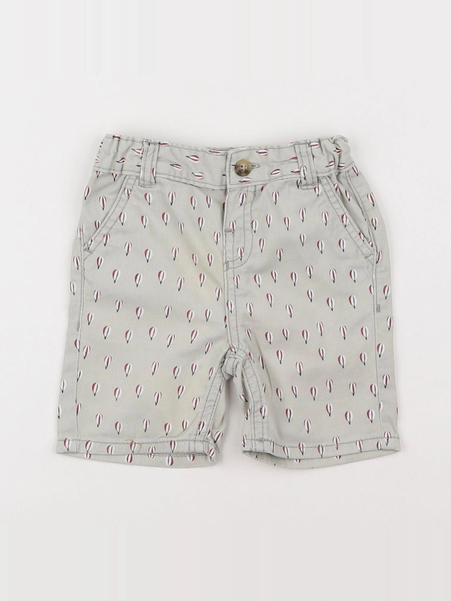 La Redoute - short gris - 12 mois