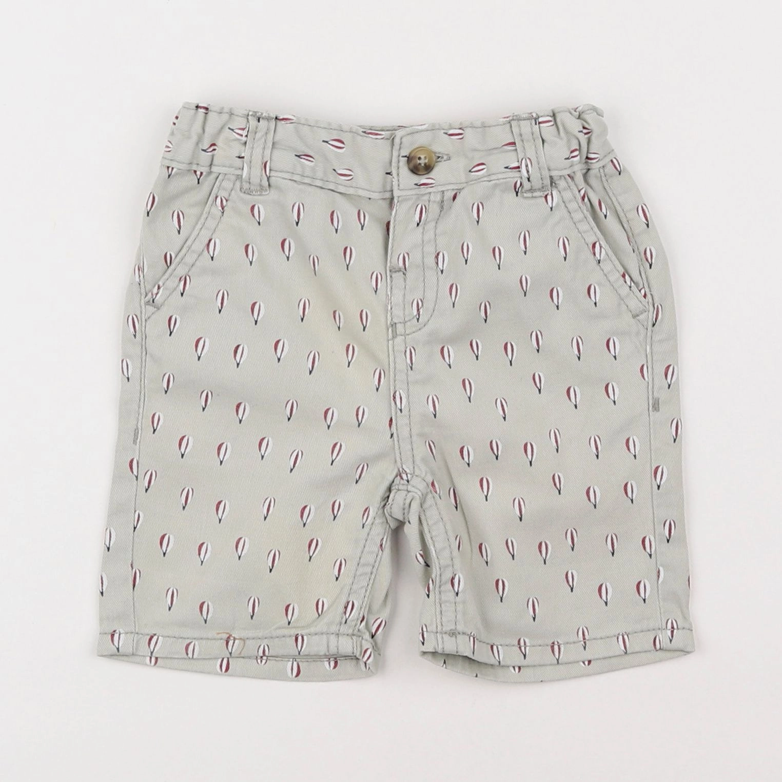 La Redoute - short gris - 12 mois