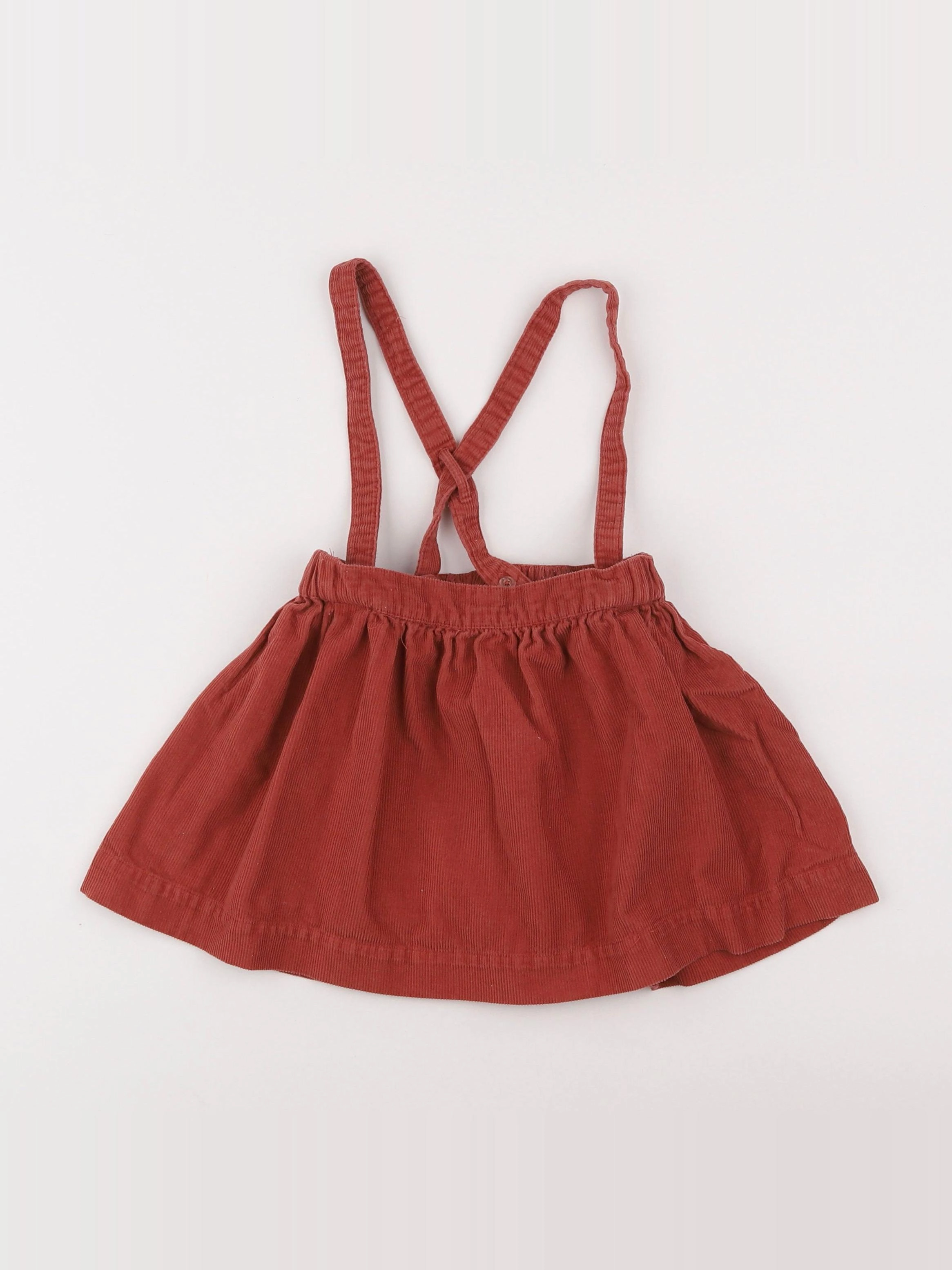 Vertbaudet - jupe marron - 3 ans