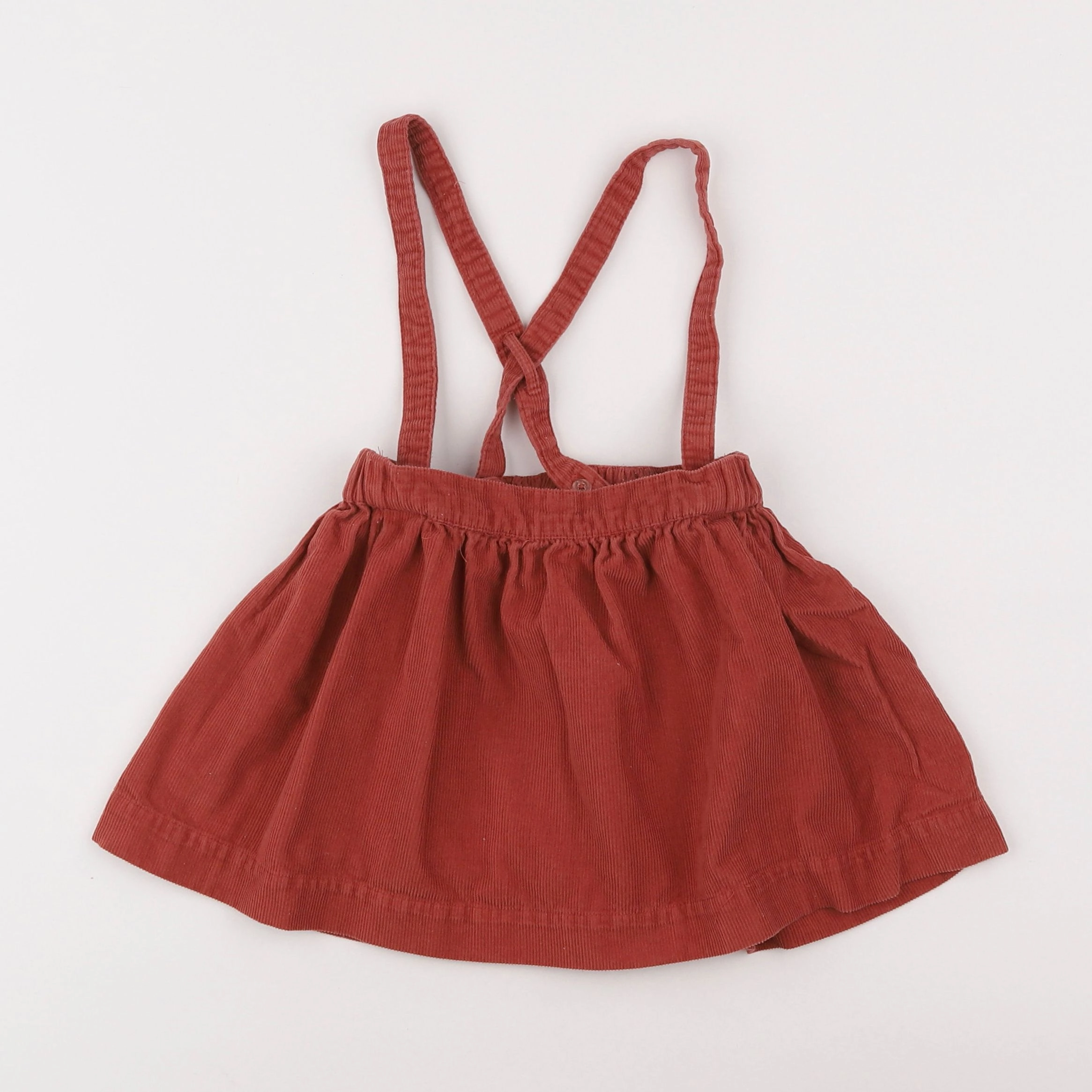 Vertbaudet - jupe marron - 3 ans