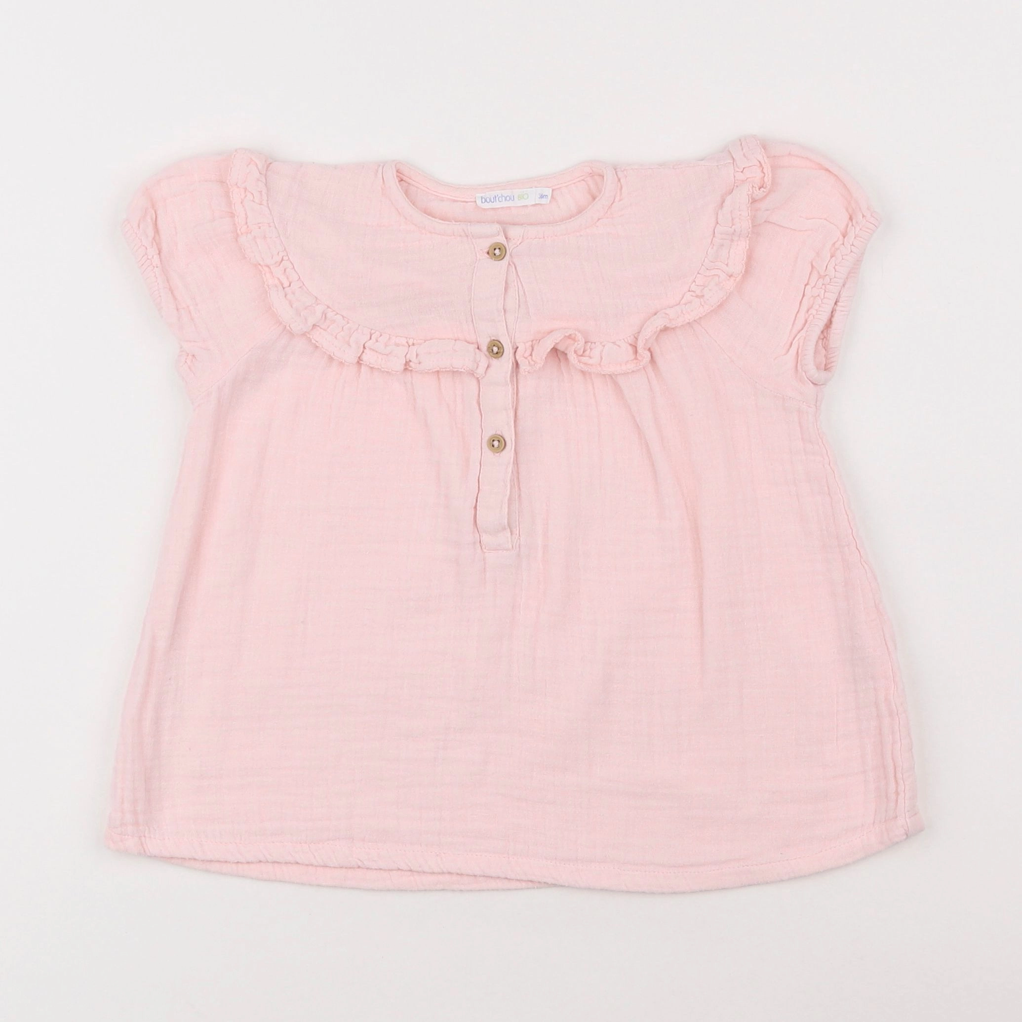 Boutchou - blouse rose - 3 ans