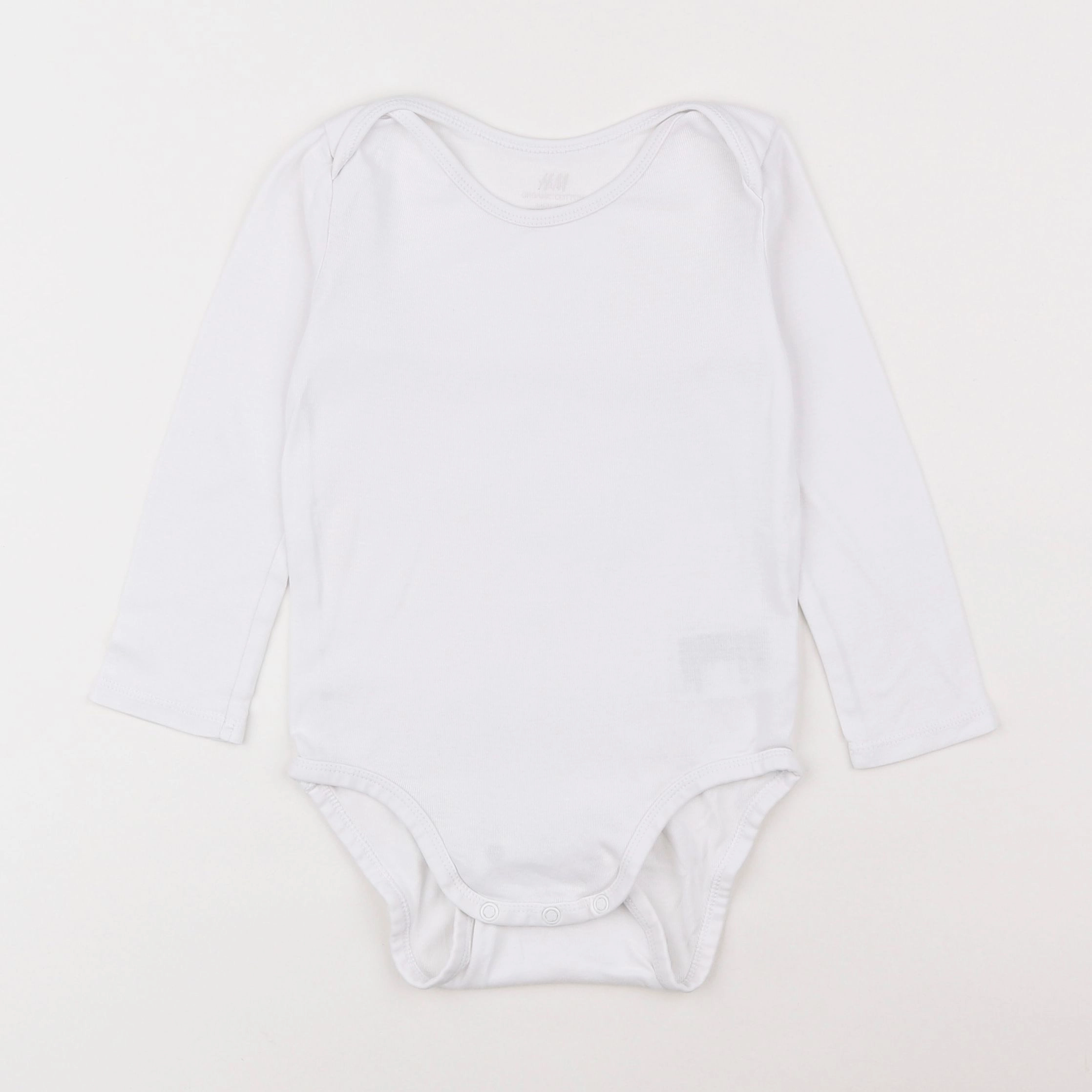 H&M - body blanc - 2/3 ans