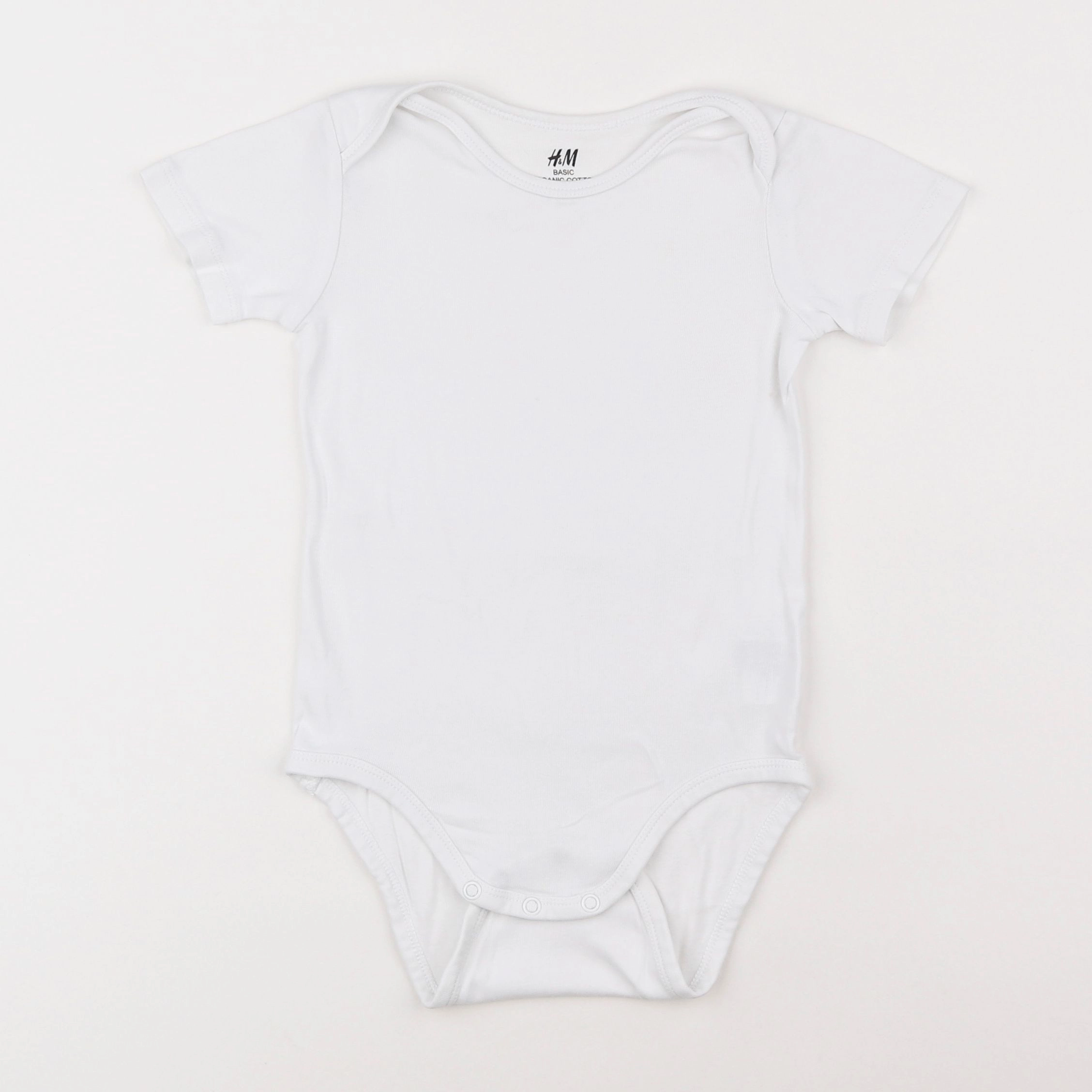 H&M - body blanc - 2/3 ans