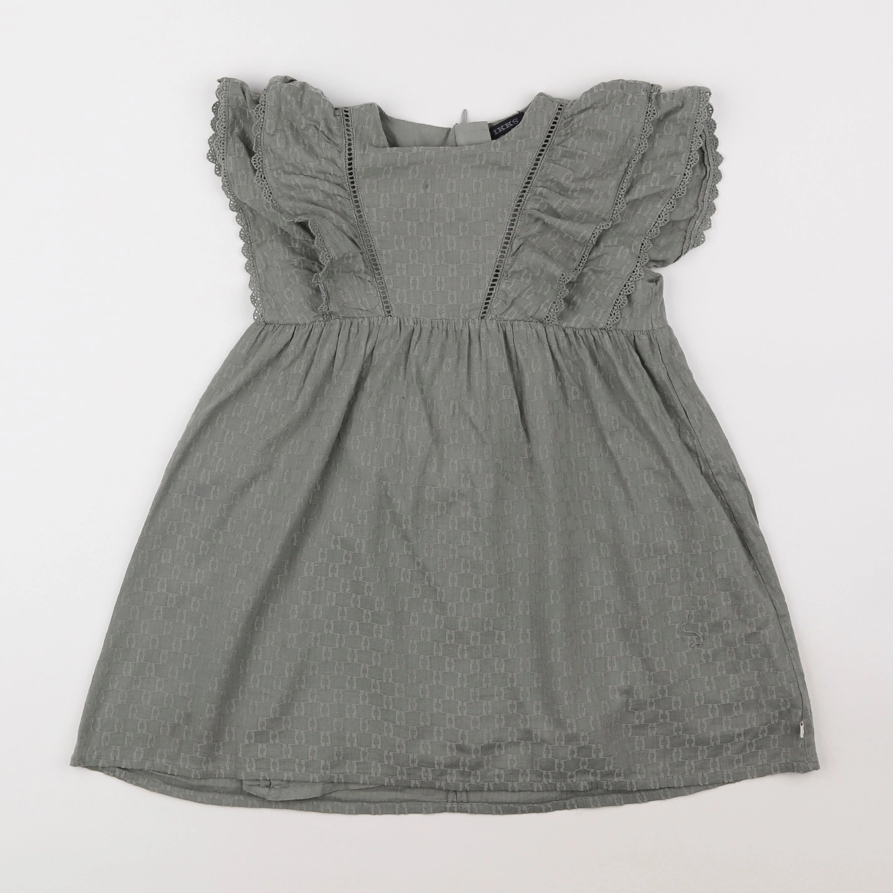 IKKS - robe vert - 4 ans