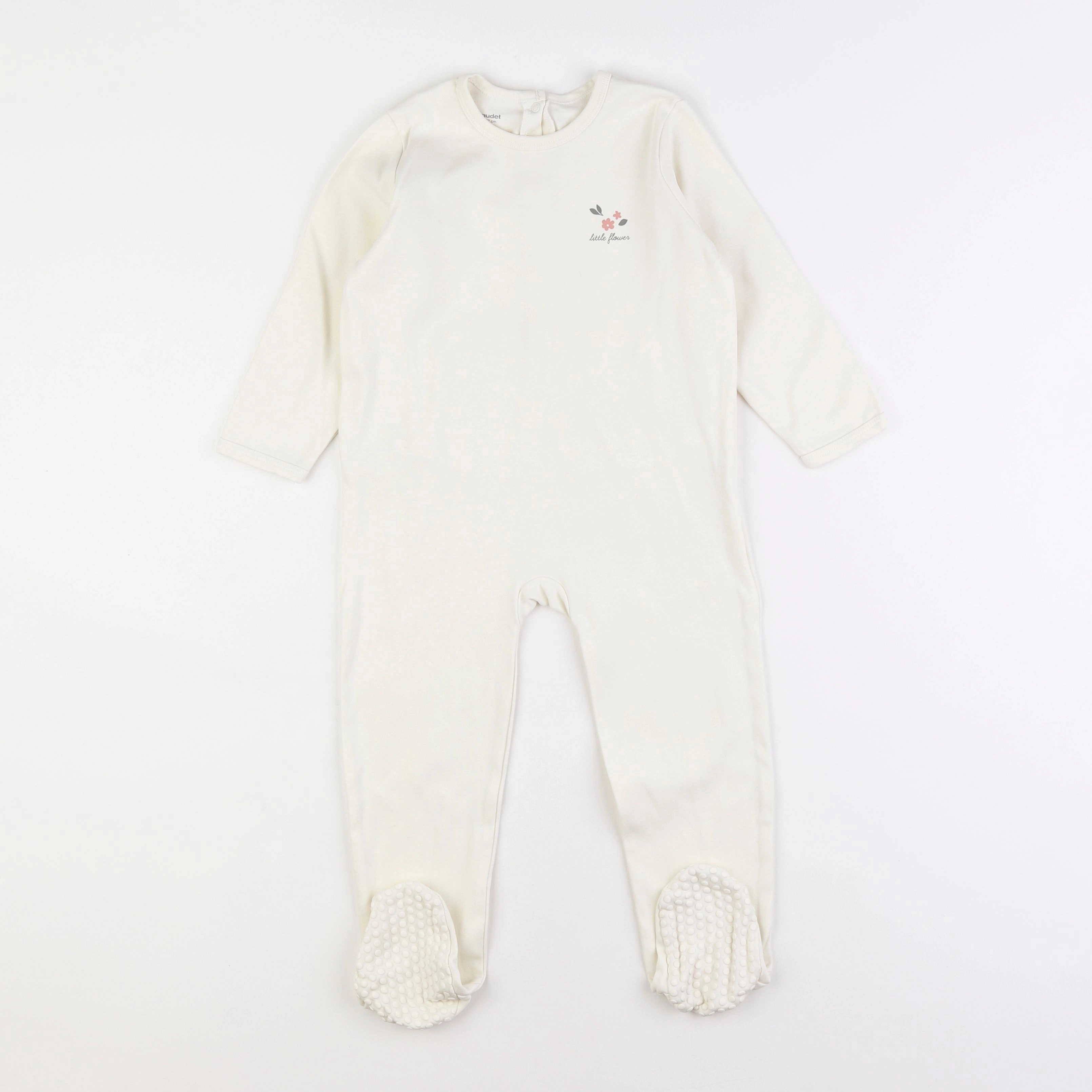 Vertbaudet - pyjama coton beige - 3 ans