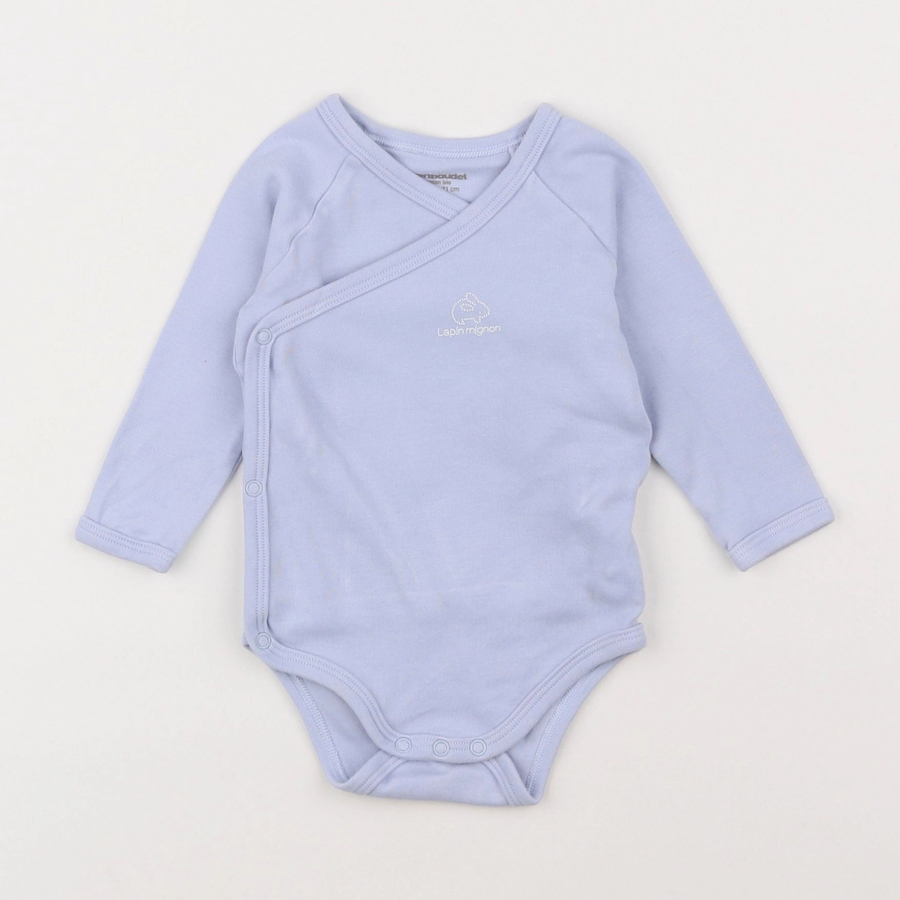 Vertbaudet - body bleu - 9 mois