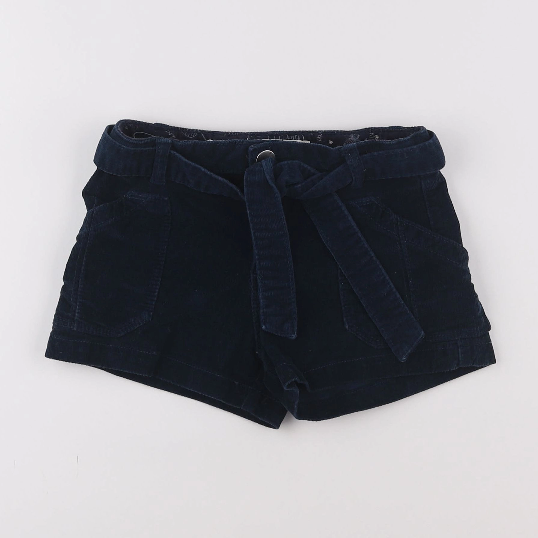 Zara - short bleu - 7 ans