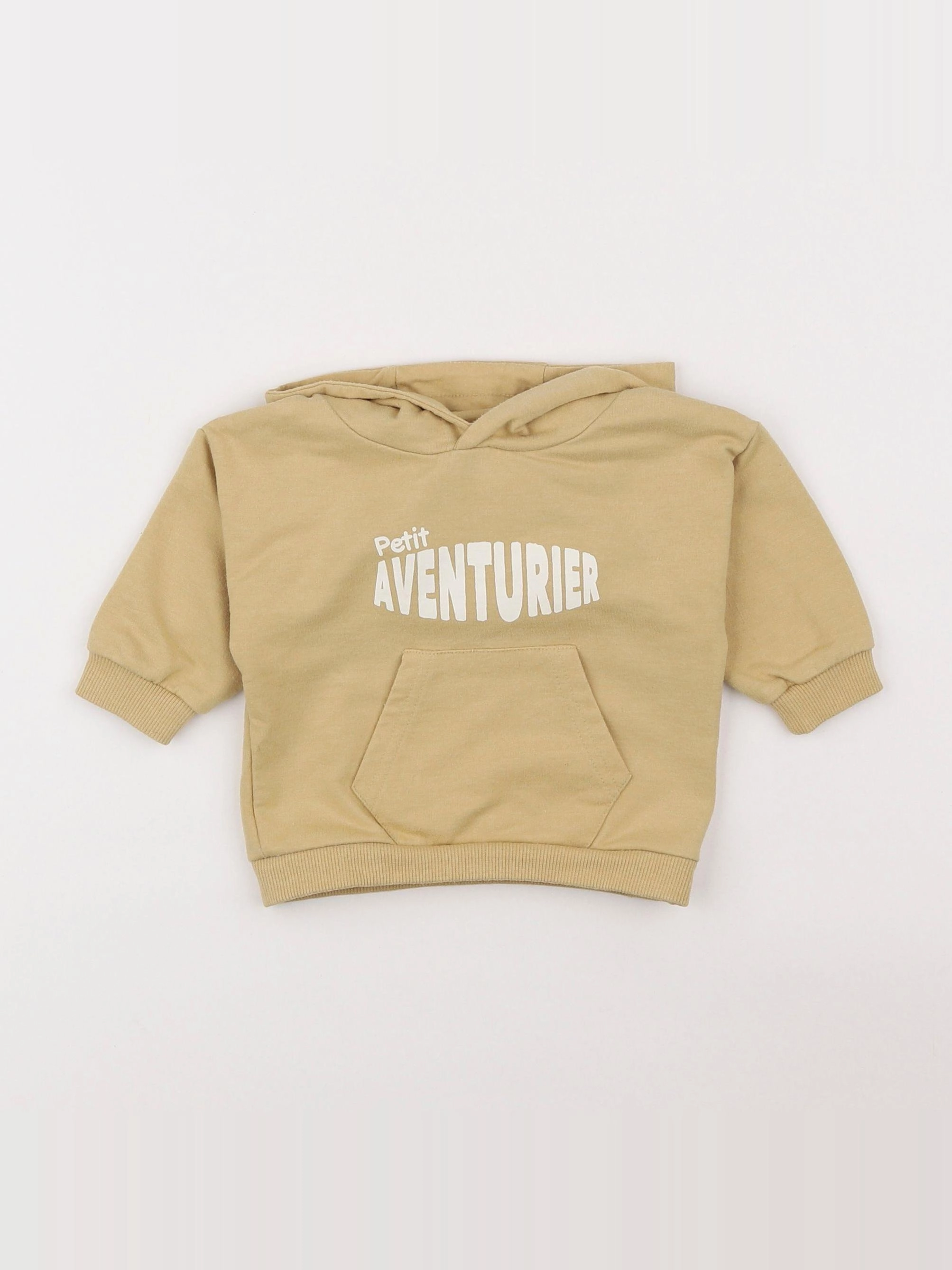 Vertbaudet - sweat jaune - 3 mois