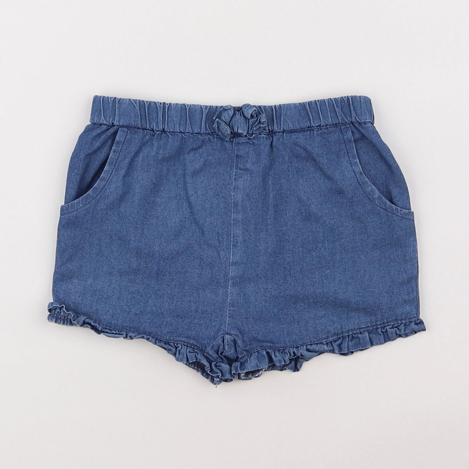 La Redoute - short bleu - 2 ans